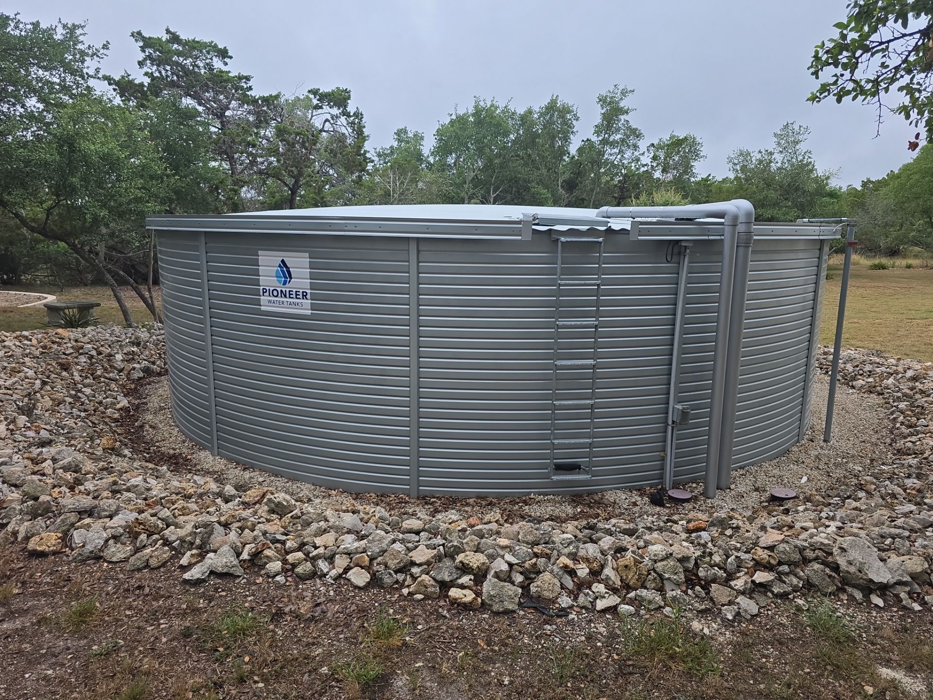 29,000gal tank by Cqure Water