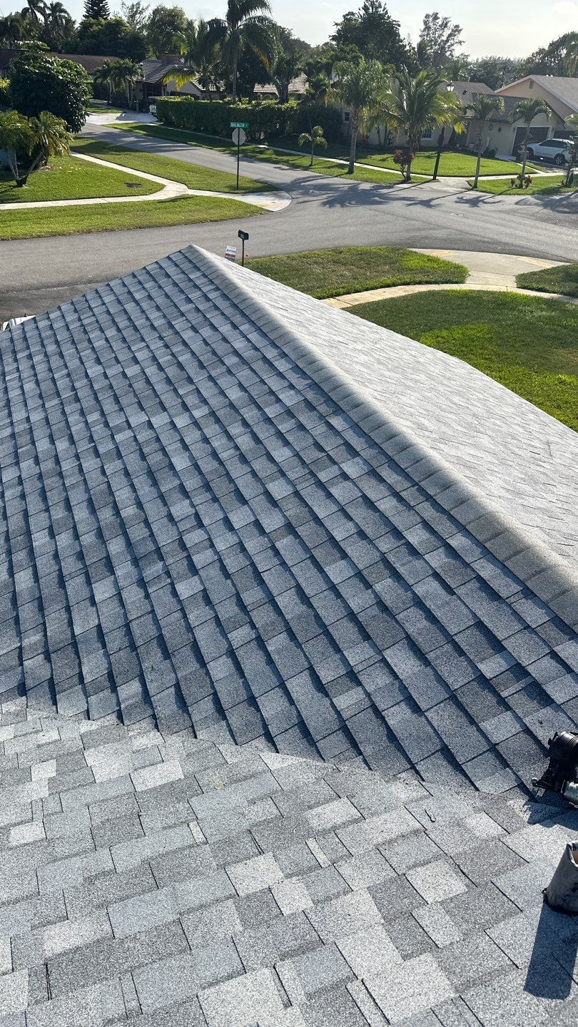Residential Roof Installation and Decking Replacement in Boca Raton by AJF ROOFING INC