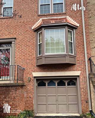 Replaced Copper on Baywindow