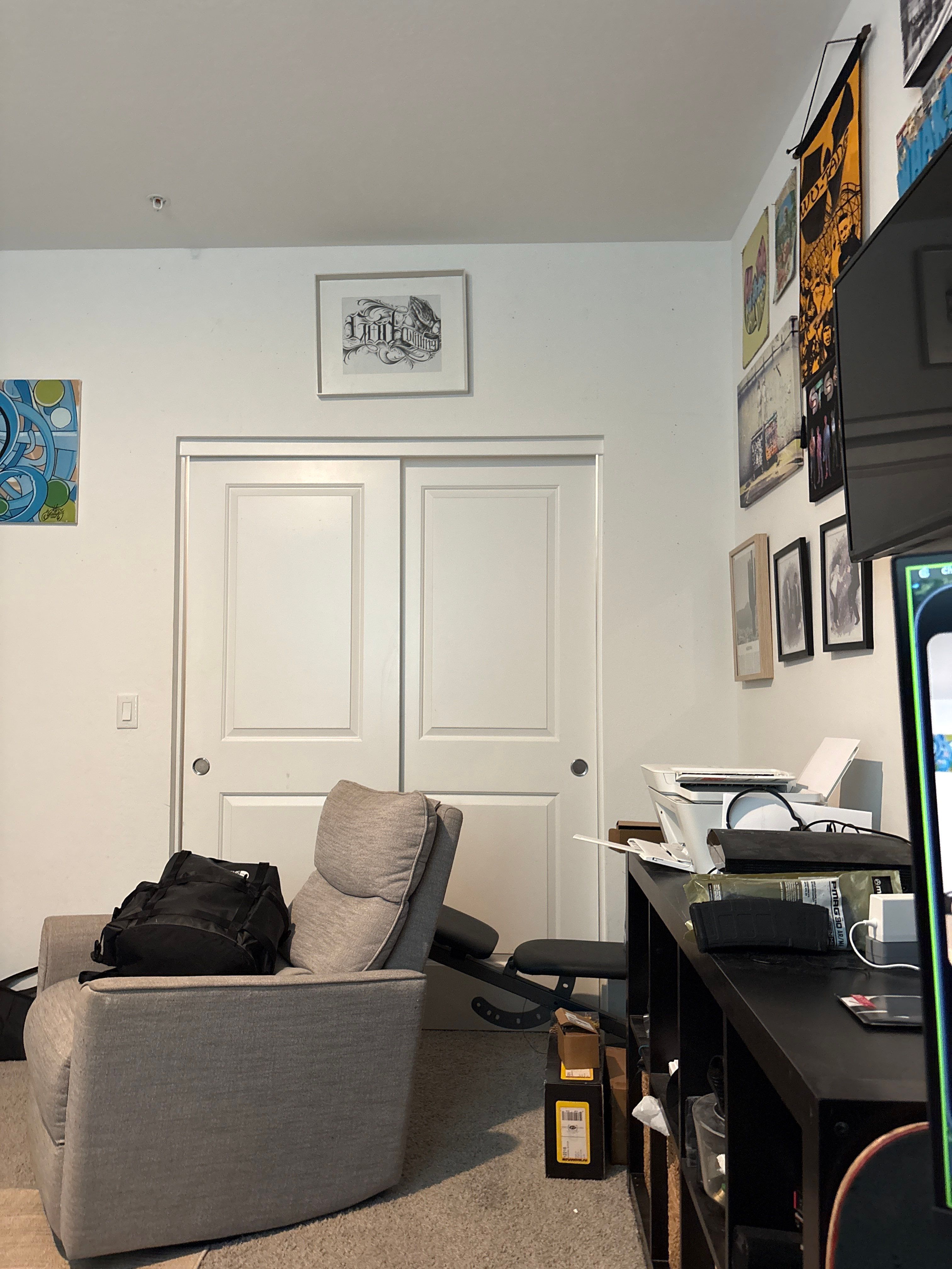 Modern Home Office Setup and Accent Wall Installation in Buckeye by CompanyCam Sales Demo