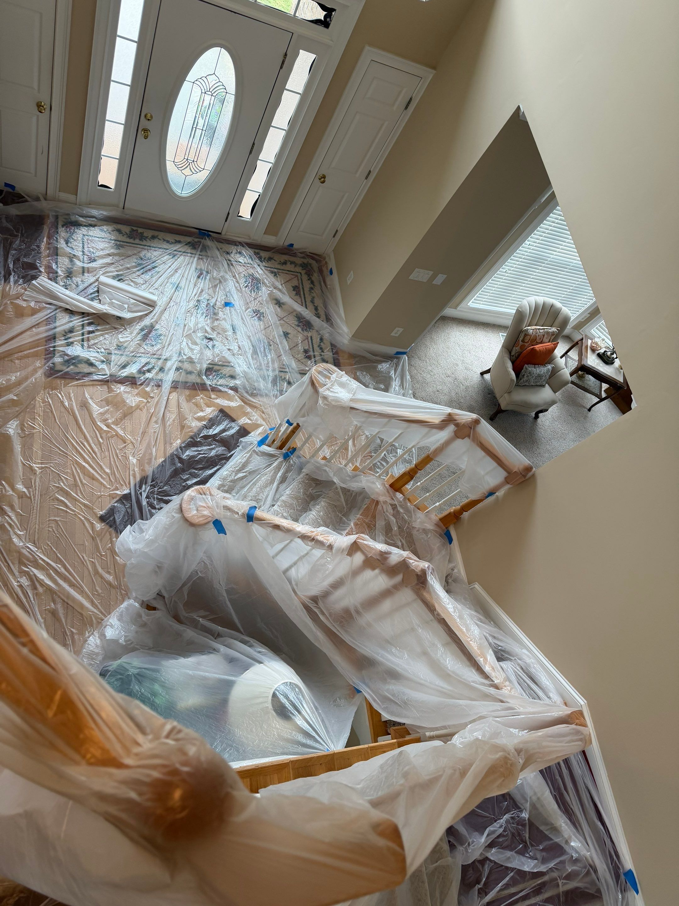 Interior Painting for Vaulted Living Spaces in Fayetteville by PGP Surface Solutions, LLC