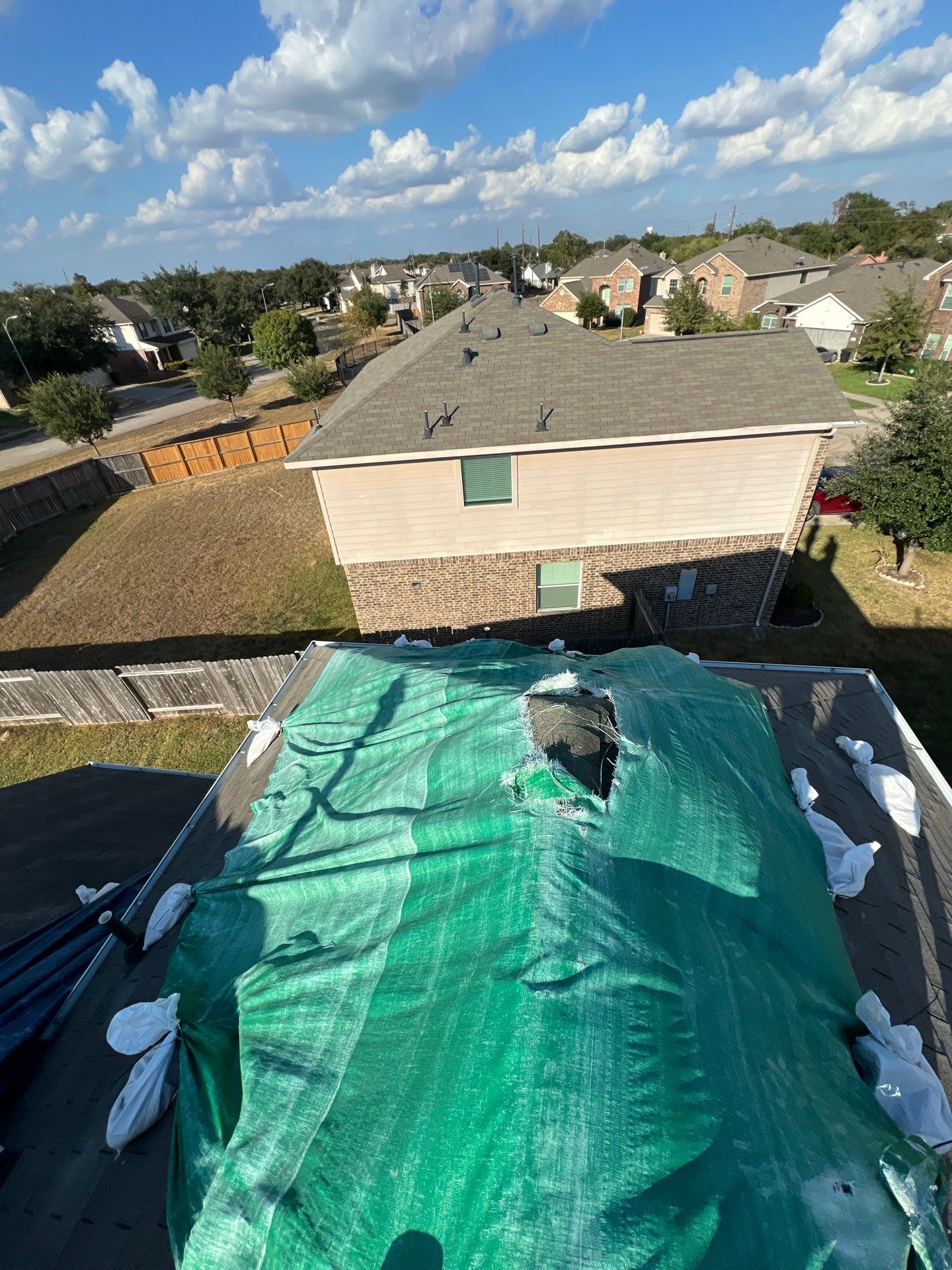Residential Roofing Repair using Owen's Corning Duration (Lifetime) Shingles by Roof Repair Company