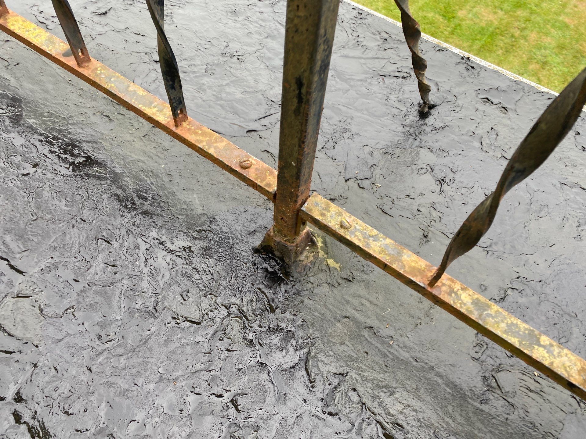 Flat Roof Porch with 60mil EPDM Rubber by Gellings Roofing and Siding LLC