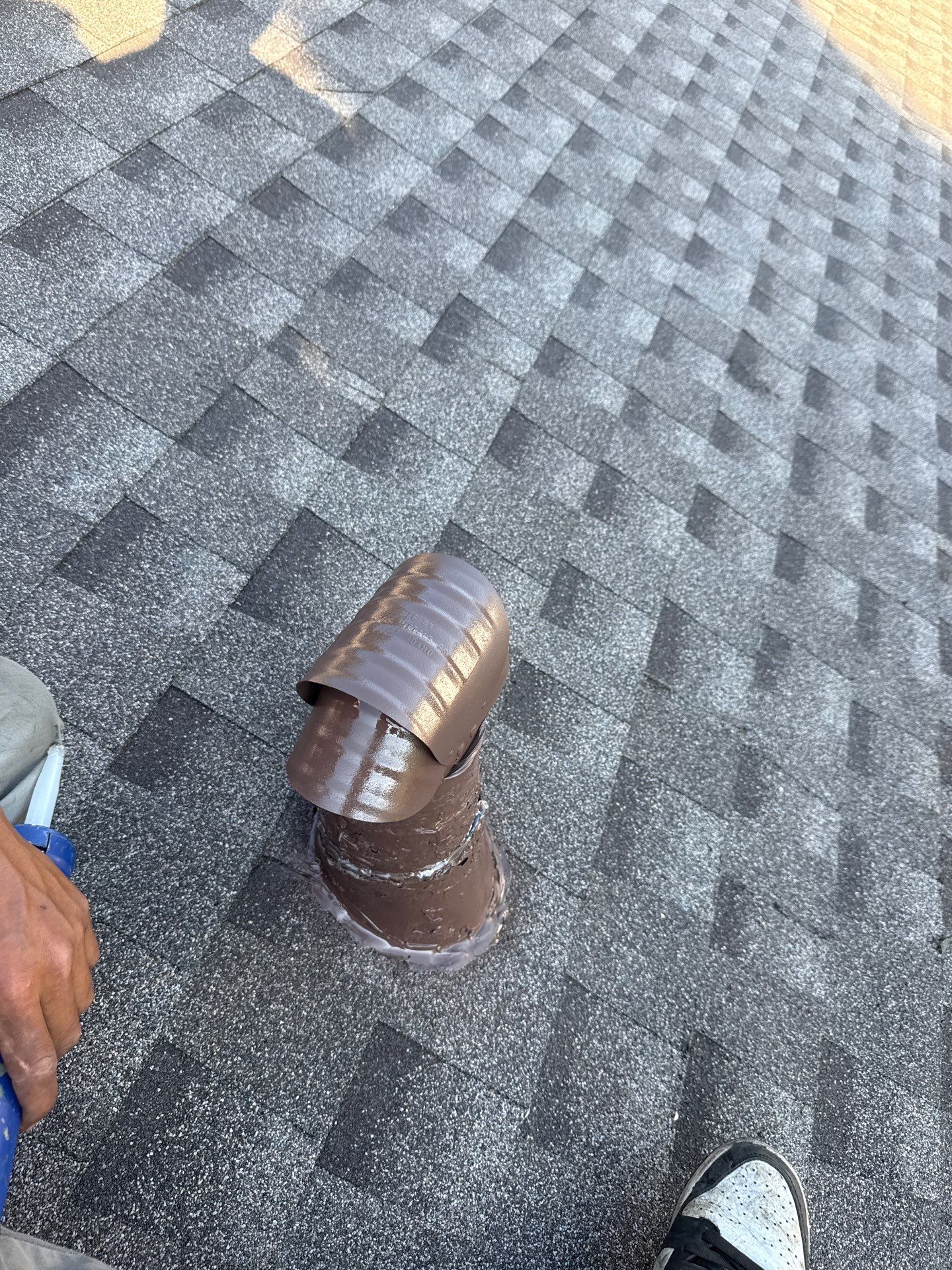 Residential Roofing Installation using GAF Timberline HDZ Mission Brown by Rainstoppers Roofing