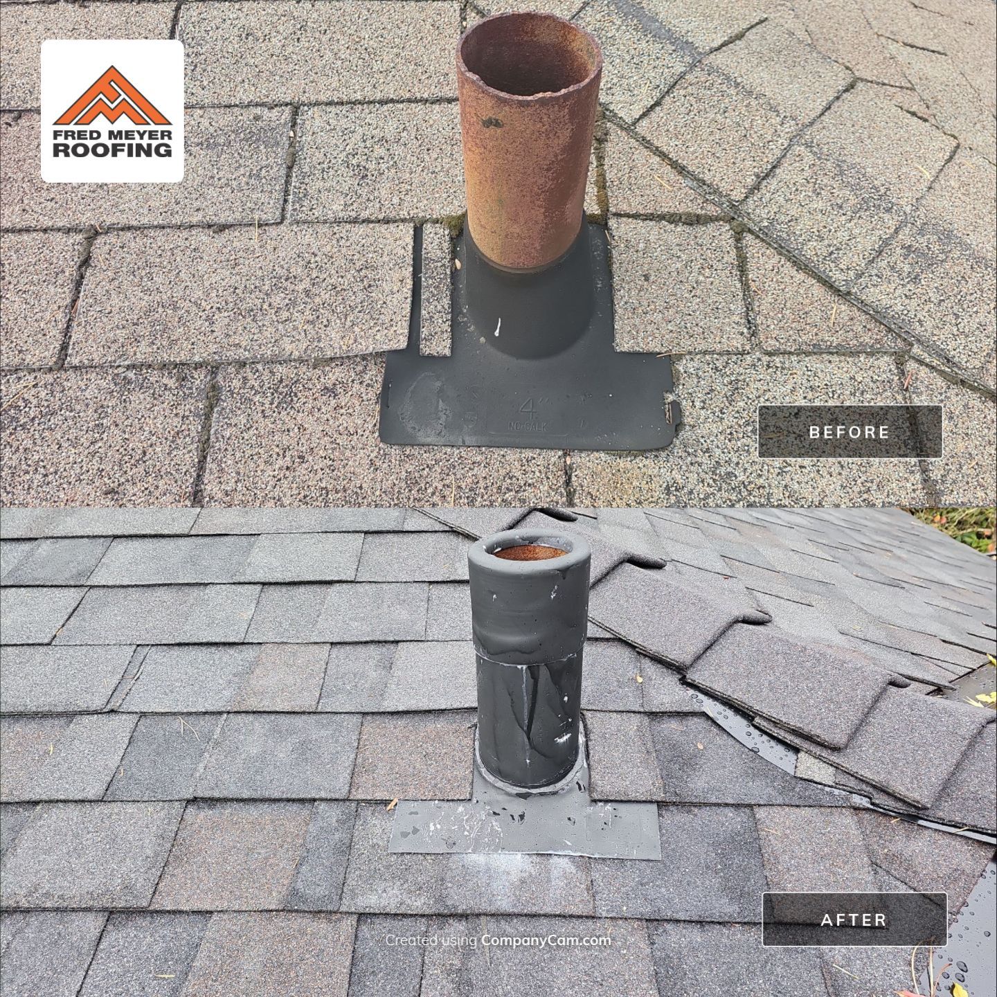 Roofing Project in Burien by Fred Meyer Roofing