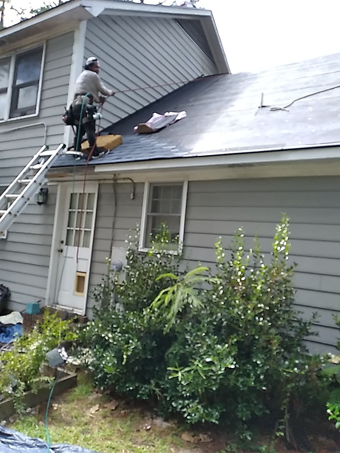 Residential Roofing and Porch Rebuild using Owens Corning Duration Shingles by Indigo State Roofing