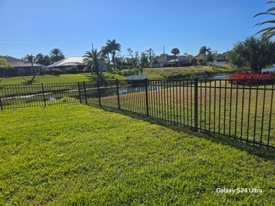 Aluminum Fence Install in Rotonda West