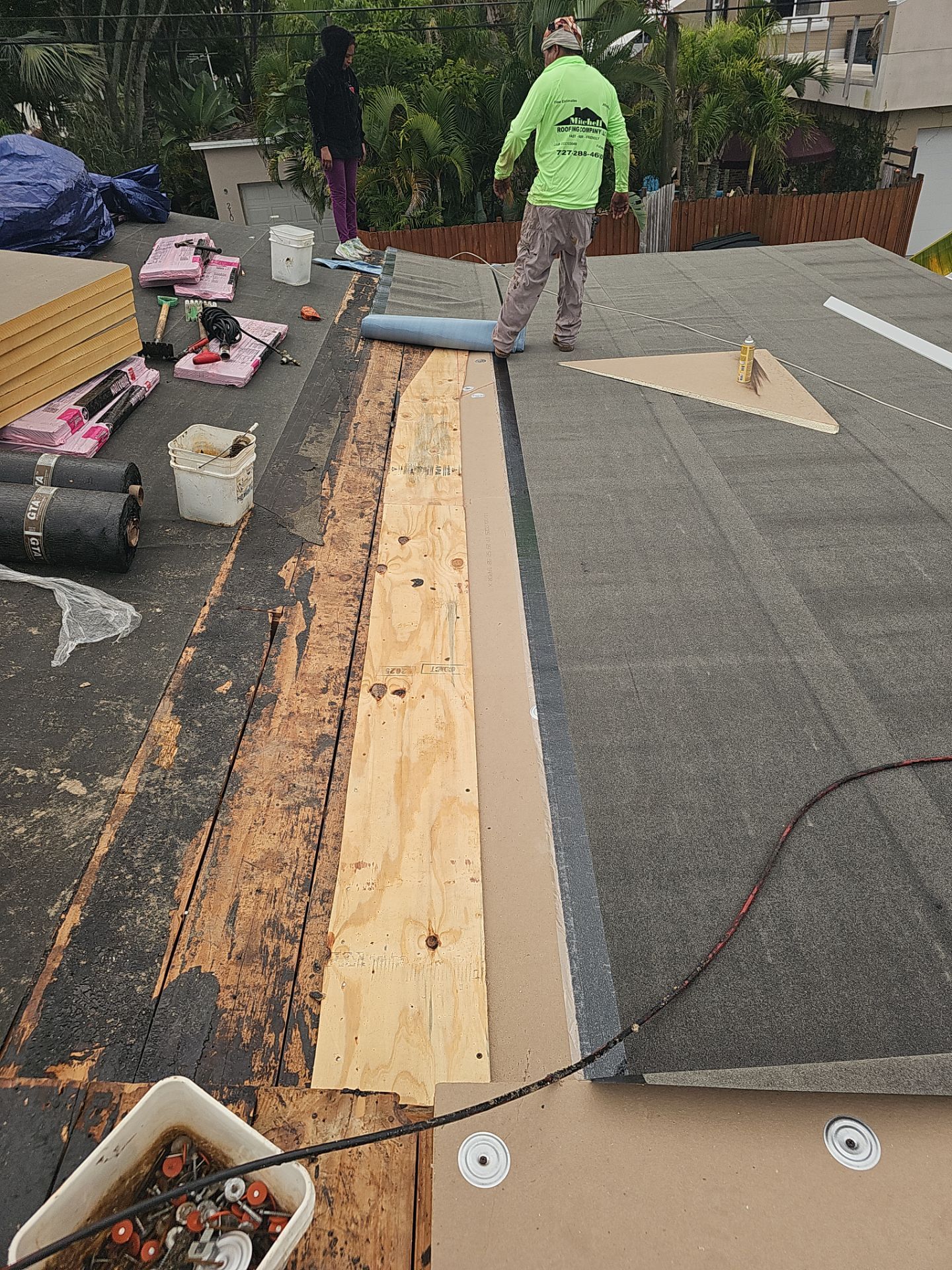 Project in St. Petersburg 33710 by Mitchell Roofing Company LLC 