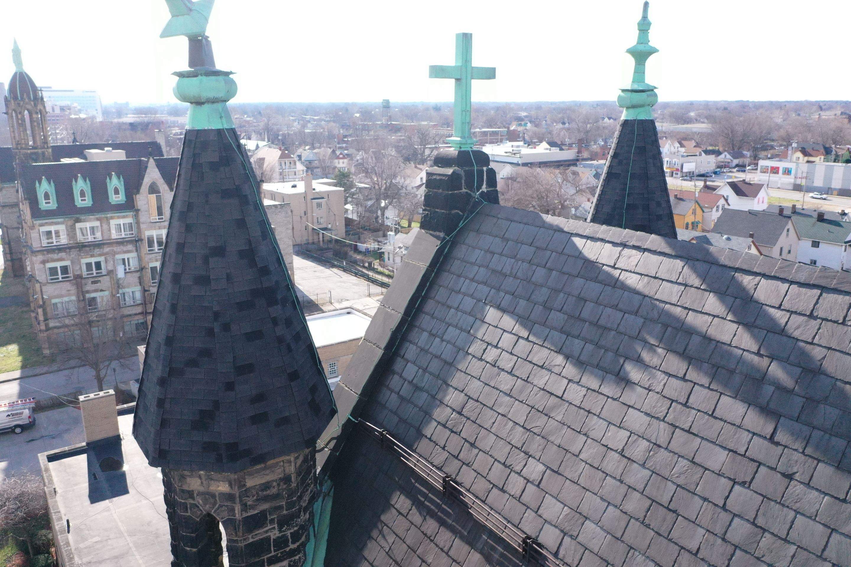 Drone Inspection by Absolute Roofing and Construction