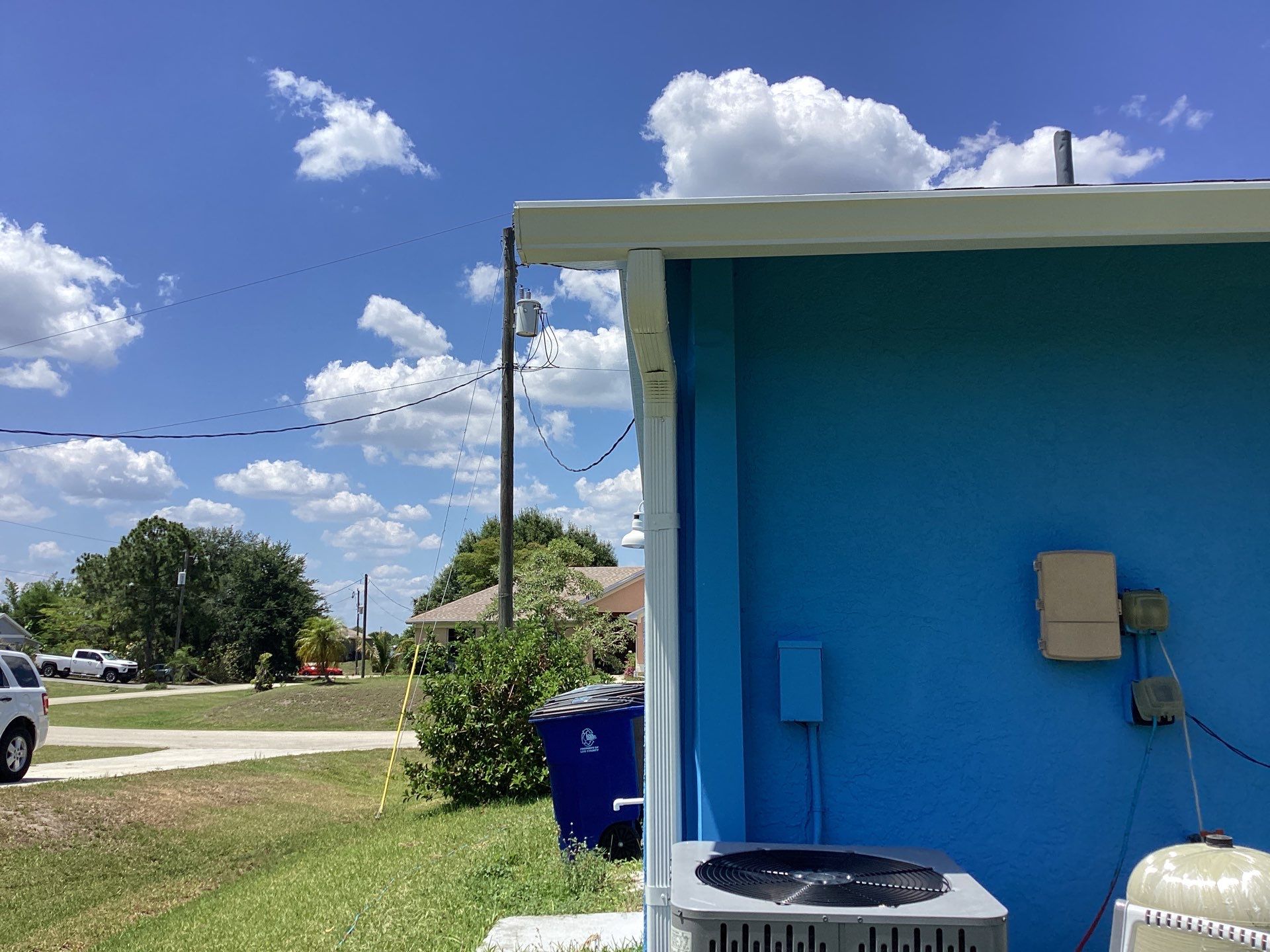 White K-Style Gutters in Fort Myers FL by Gutter Professor by Gutter Professors