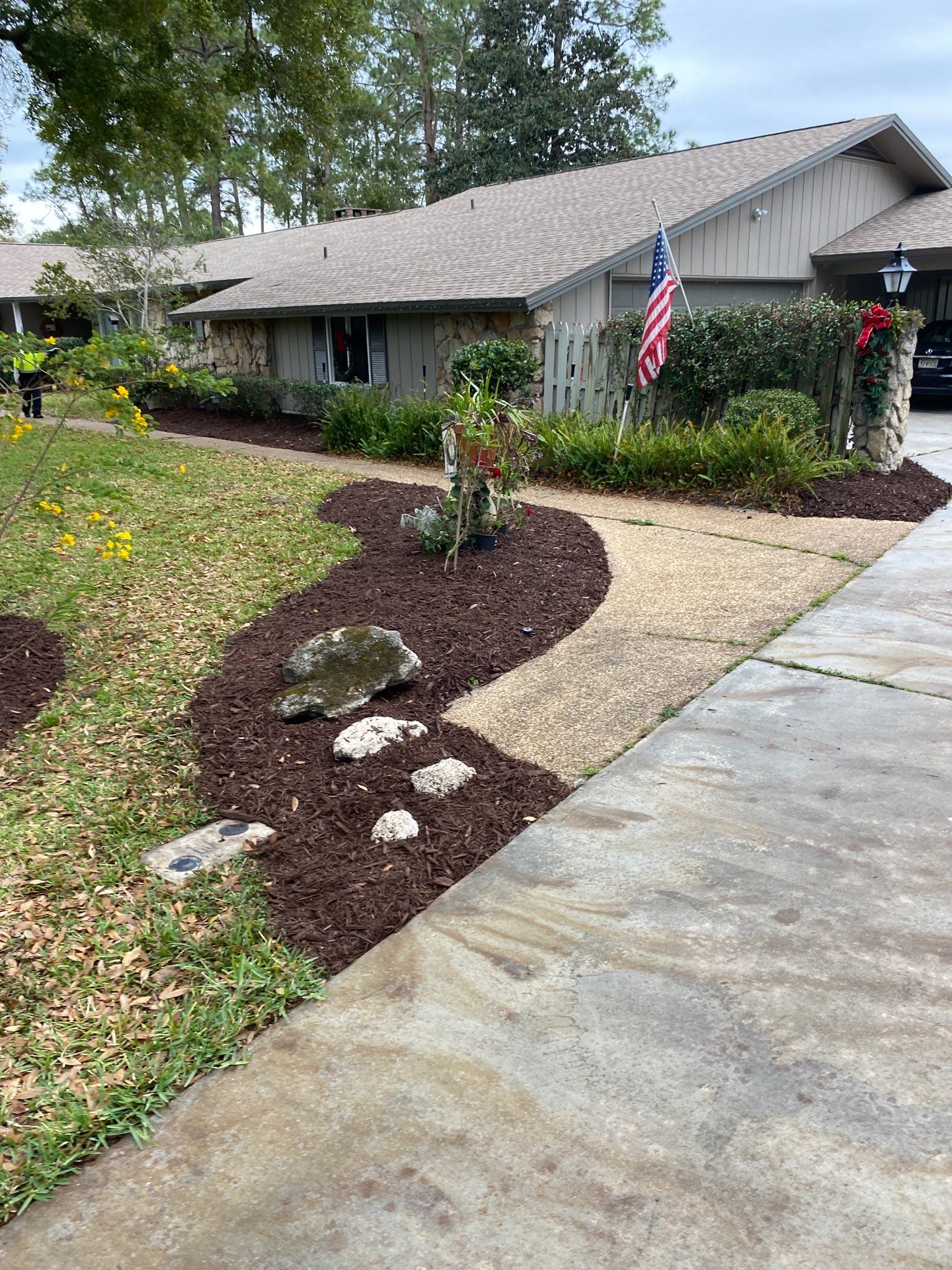Deerwood Resident | Mulch Freshen Up Project by ProGreen Services
