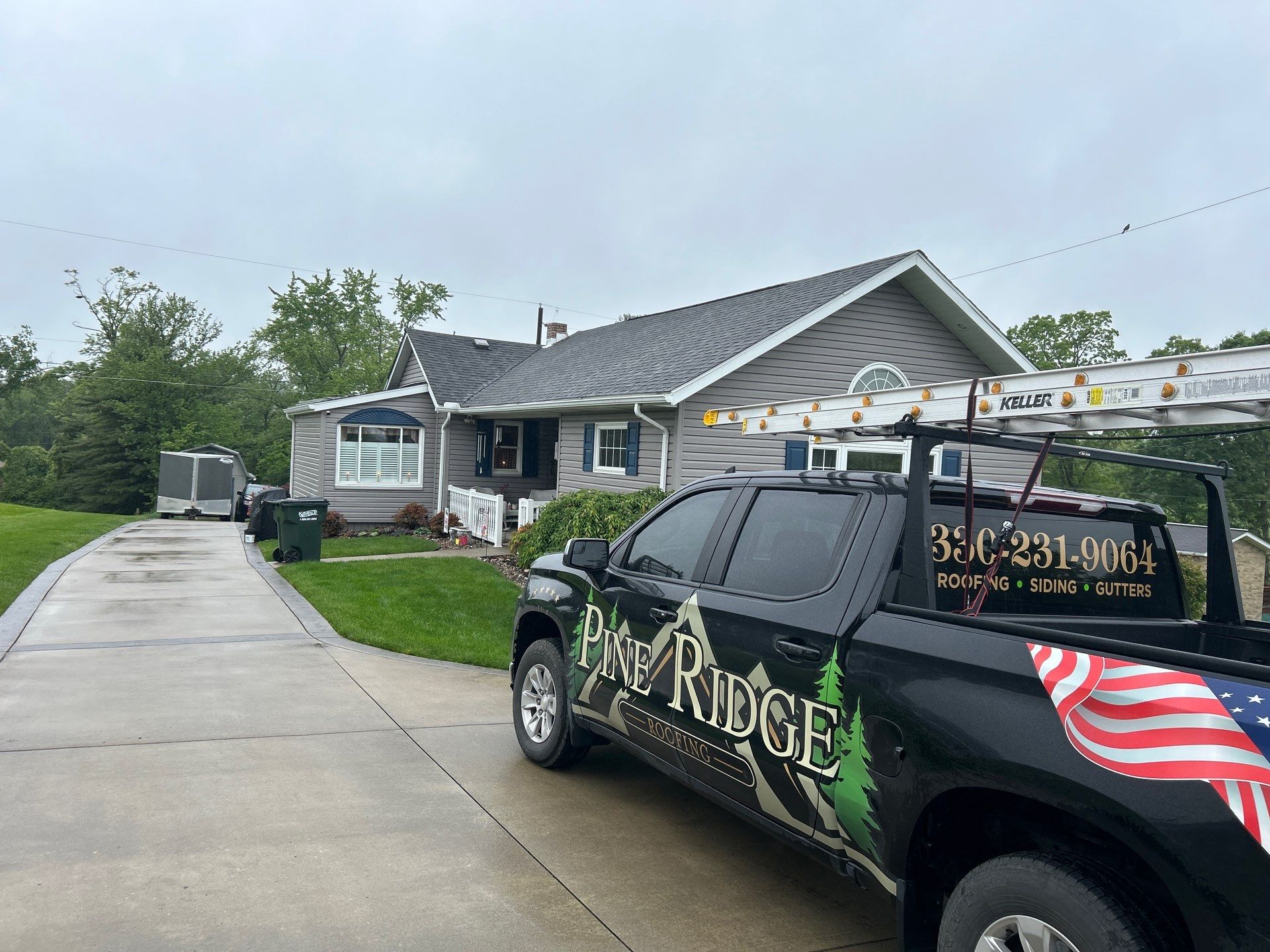 Winterville Ohio Shingle Roof Installation by Pine Ridge Roofing LLC