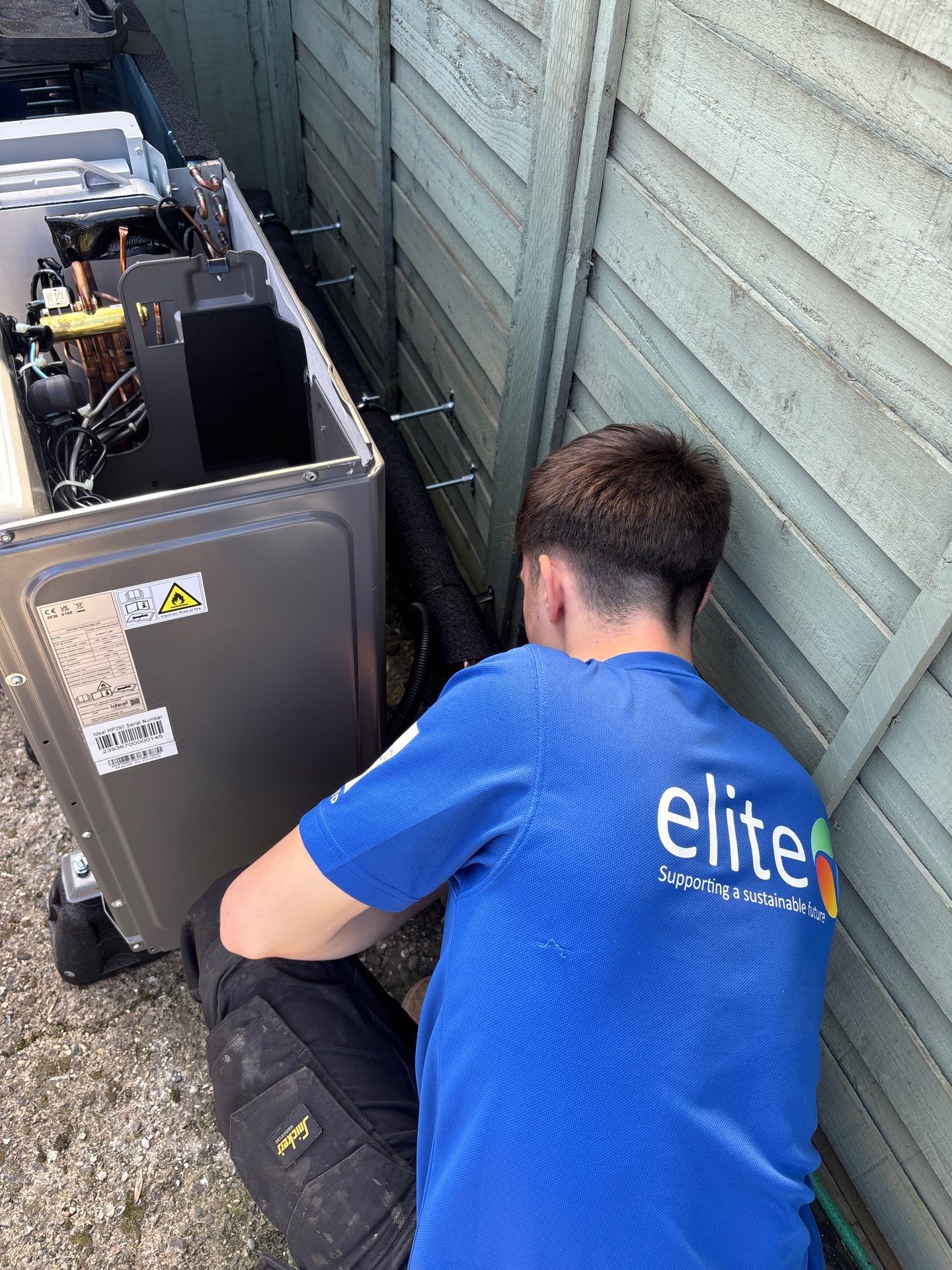 From Coal-Fired Heating to Modern Renewable Comfort 🔥➡️🌿 by Elite Services Group Ltd