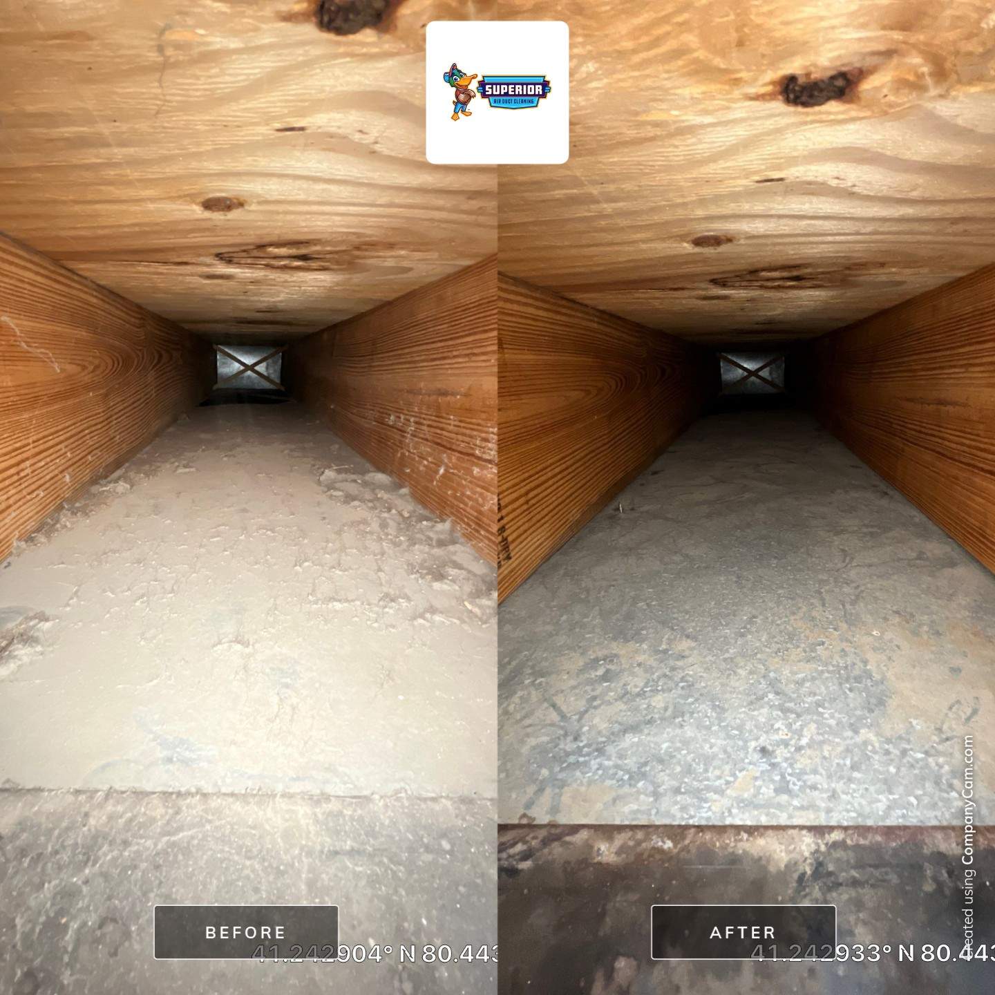 Air Duct Cleaning With a Vacuum Truck in Hermitage, PA by Superior Air Duct Cleaning