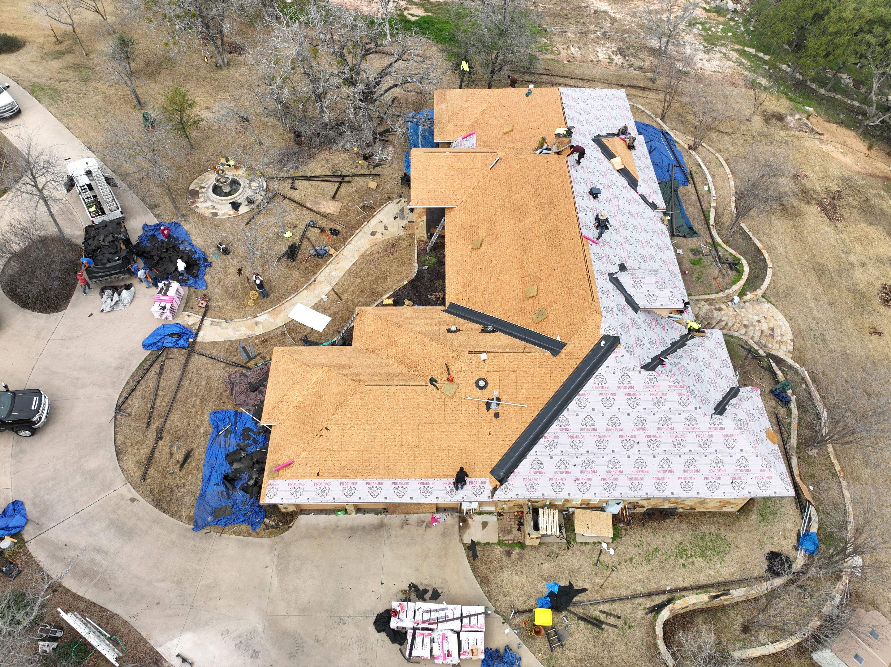 Residential Roofing Installation using Owens Corning Duration by Becker Roofing and Exteriors