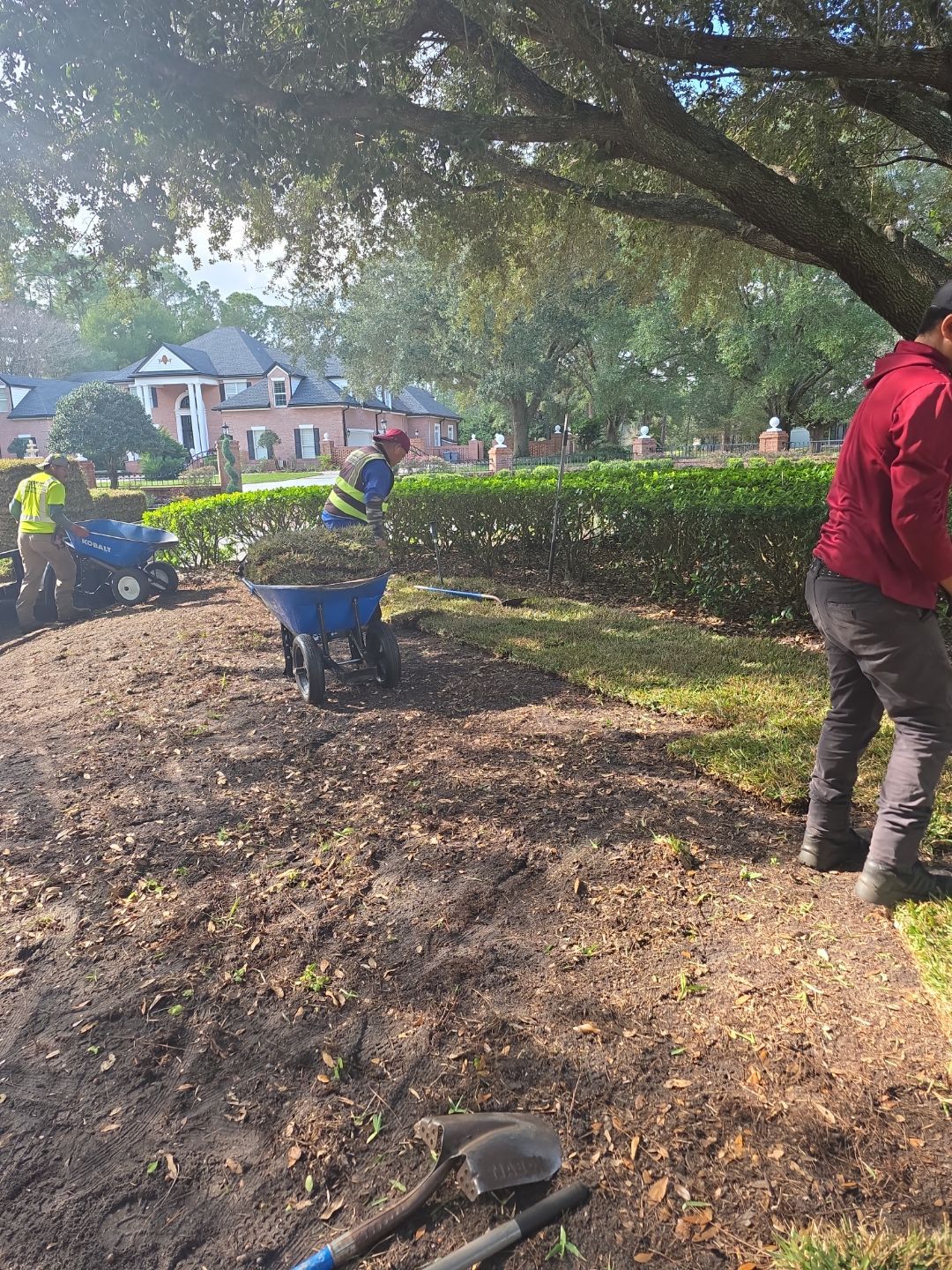 Courtyards of Deerwood | Sodding Work by ProGreen Services