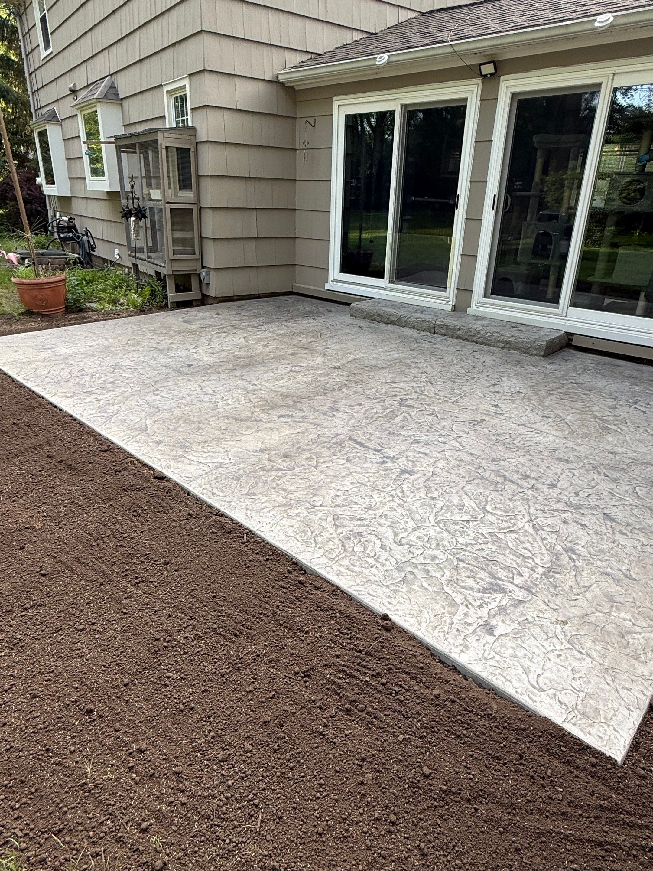 Webster Oxford Slate Patio by NG Masonry & Construction LLC