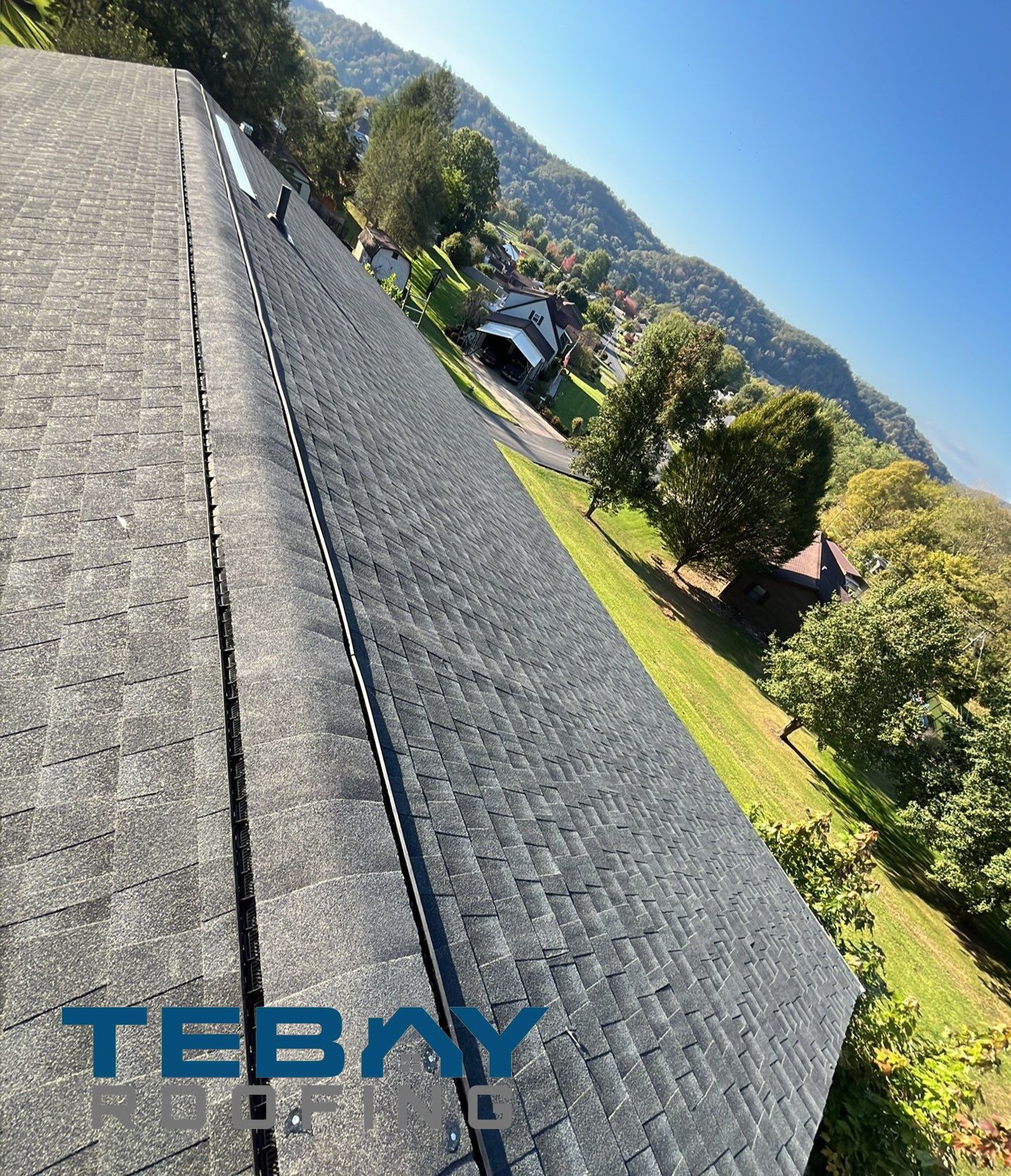 Residential Roofing Installation using GAF Timberline HDZ, Black by Rainstoppers Roofing