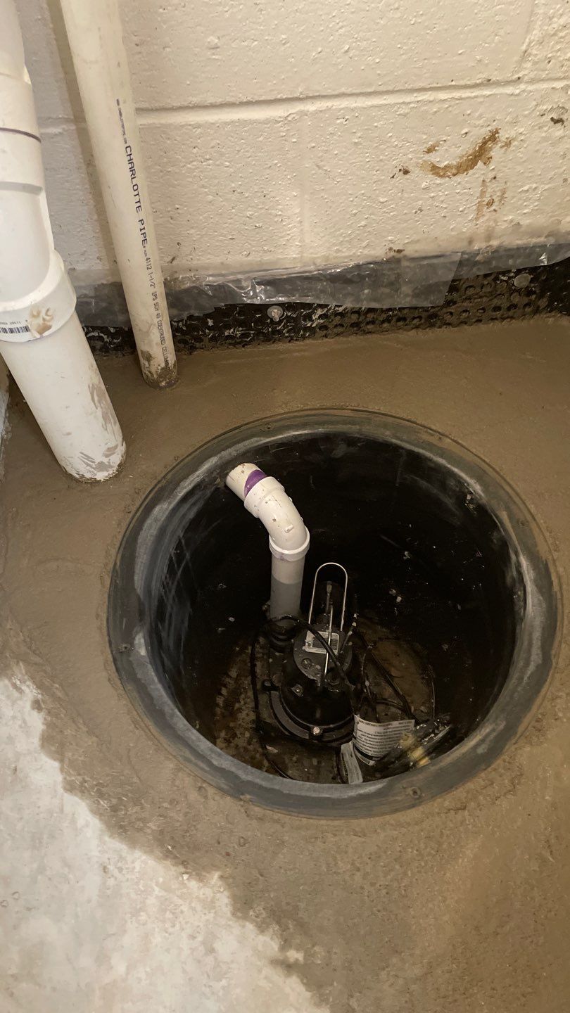 Targeted Drain Tile for Annie by Waterproofing Northeast