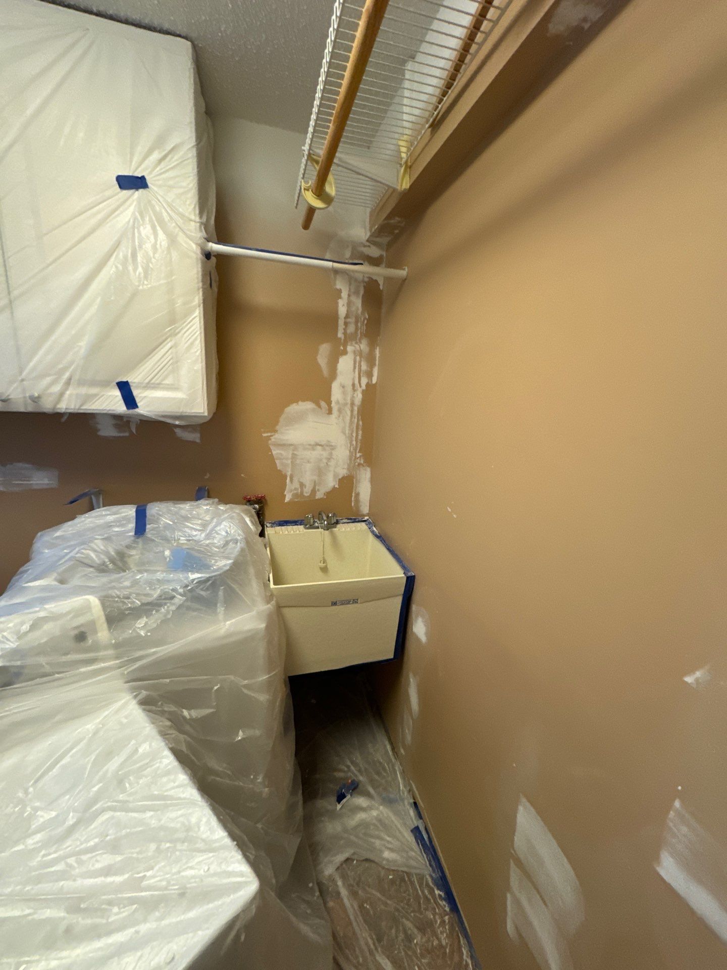 Tour the entire process of painting an interior by The Hillcrest Company 