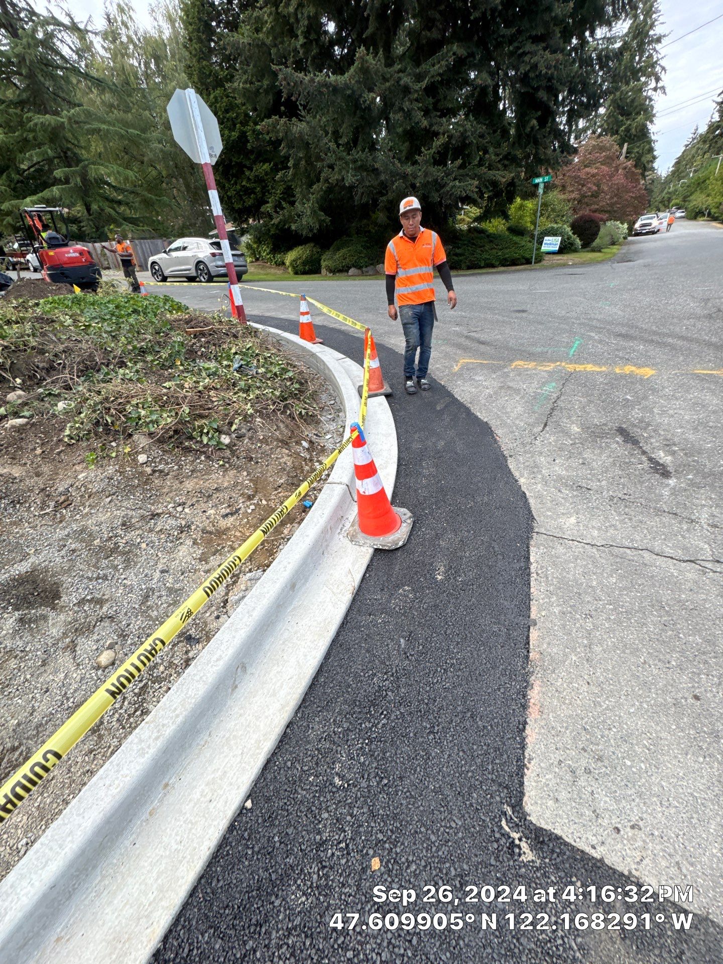 Concrete Curbing & Asphalt Patch Repair | Bellevue  by Jireh Asphalt & Concrete Inc 