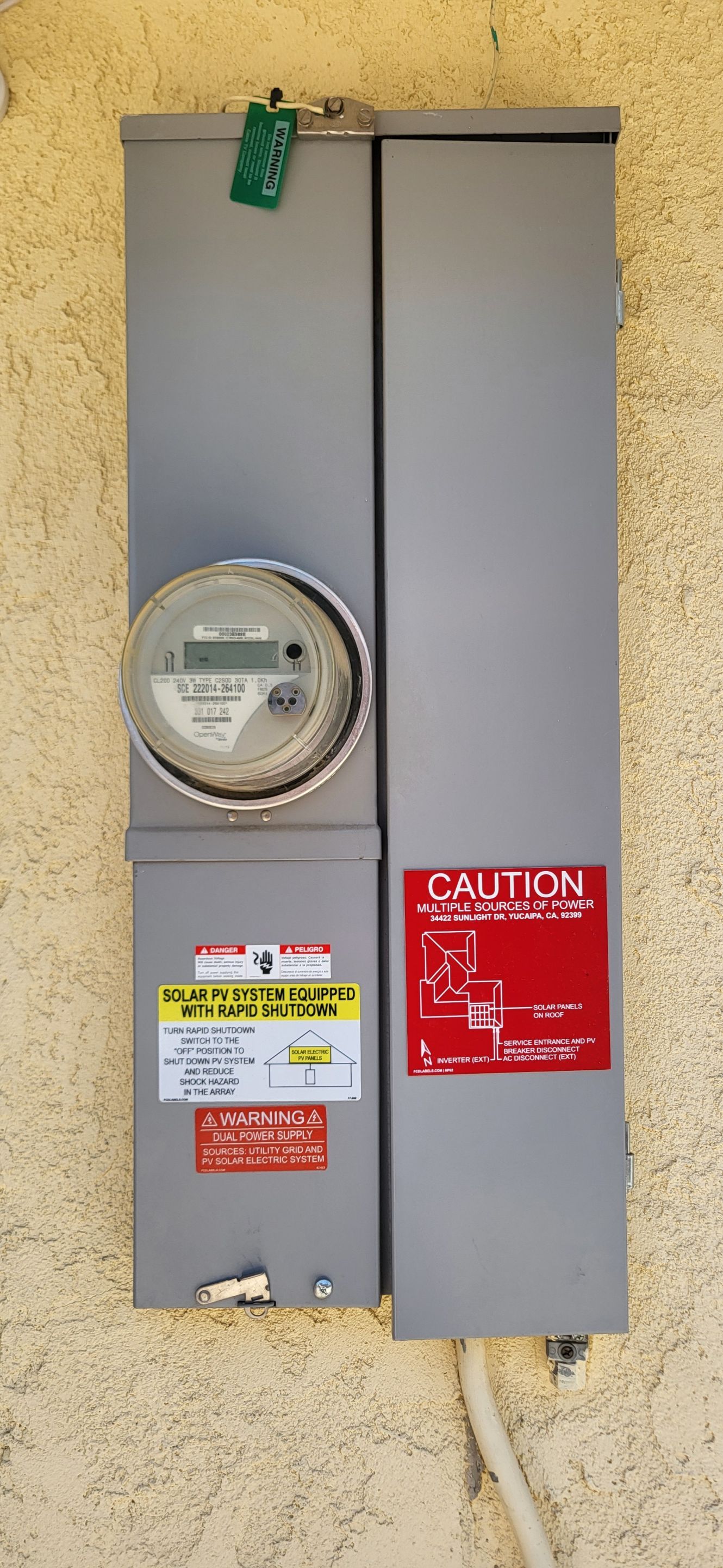 Residential Solar Installation and Enphase Battery Storage in Yucaipa by VIBE SOLAR