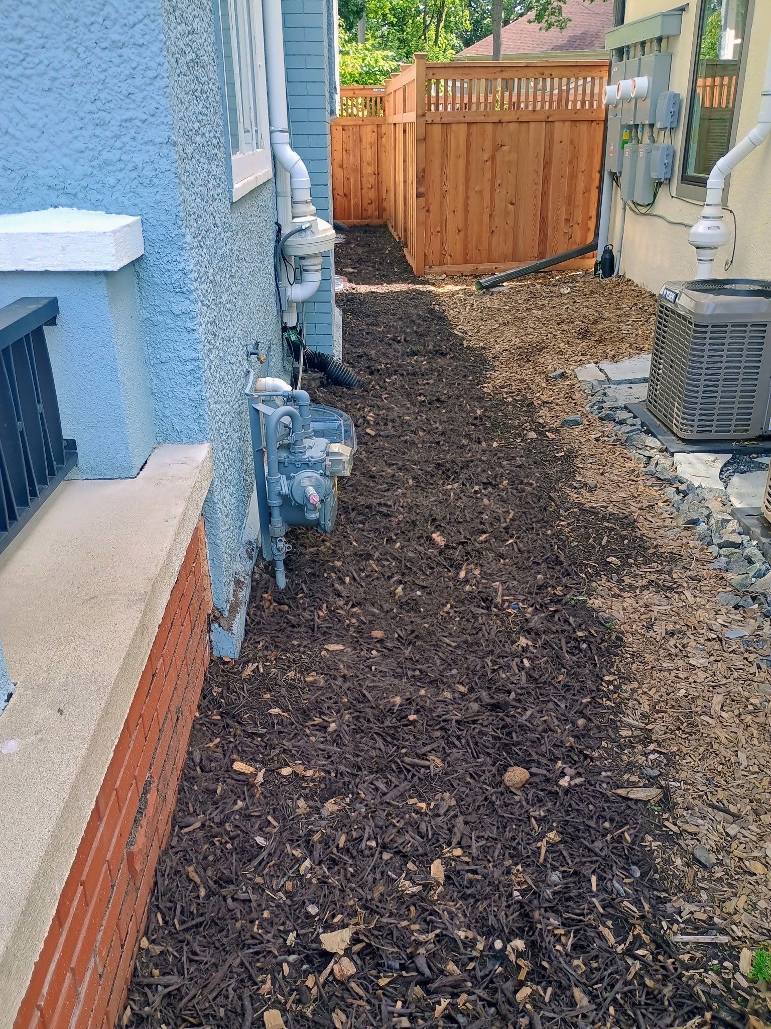 Peter's French Drain and Roof Runoff System Upgrade by Waterproofing Northeast