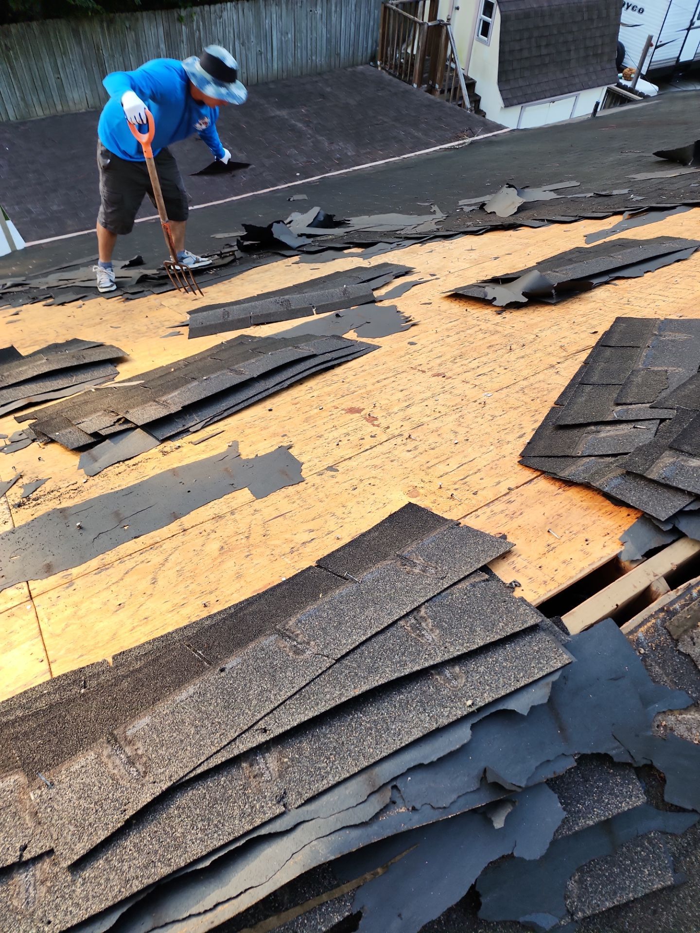 Residential Roofing Repair using Owen's Corning Duration (Lifetime) Shingles by Roof Repair Company