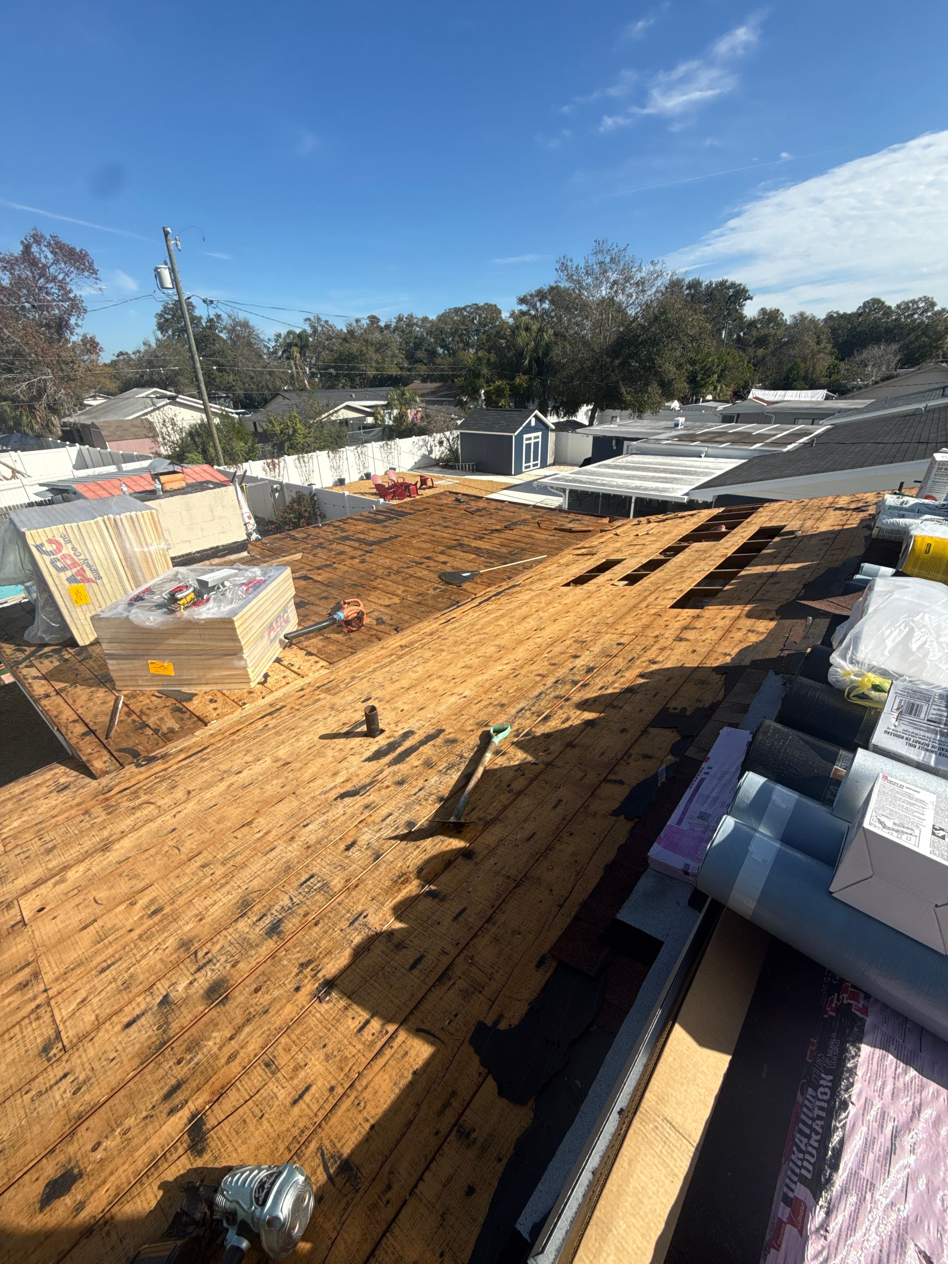 Project in St. Petersburg 33713 by Mitchell Roofing Company LLC