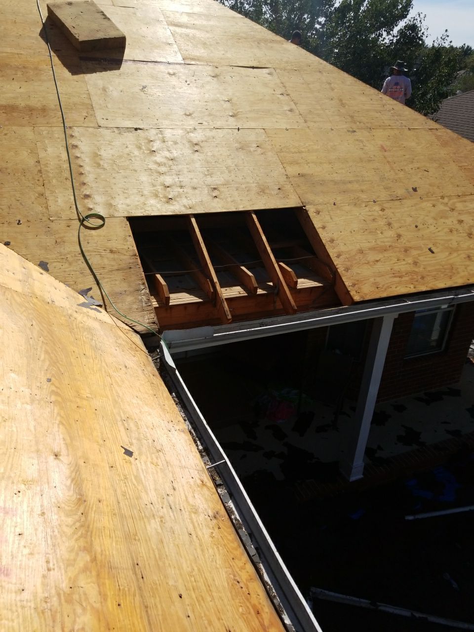 Residential Roofing Installation using Roof Replacement by American Roofing & Construction LLC