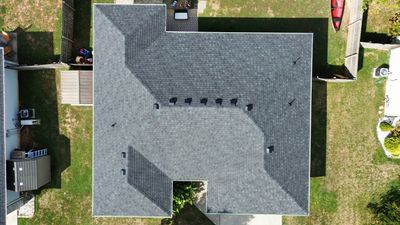 Residential Roofing + Gutters & Downspouts Install
