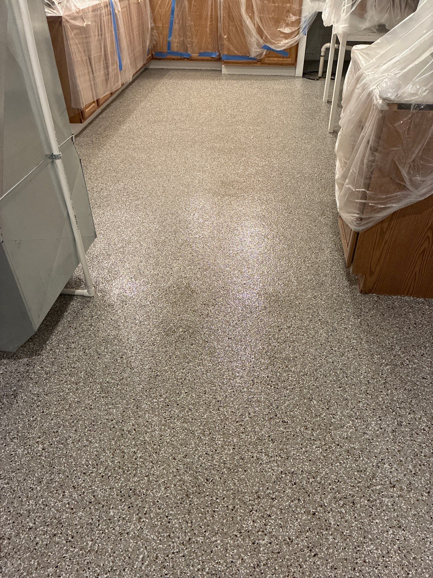 Full Residential Garage Floor Coating in Des Moines by Revival Concrete Coatings