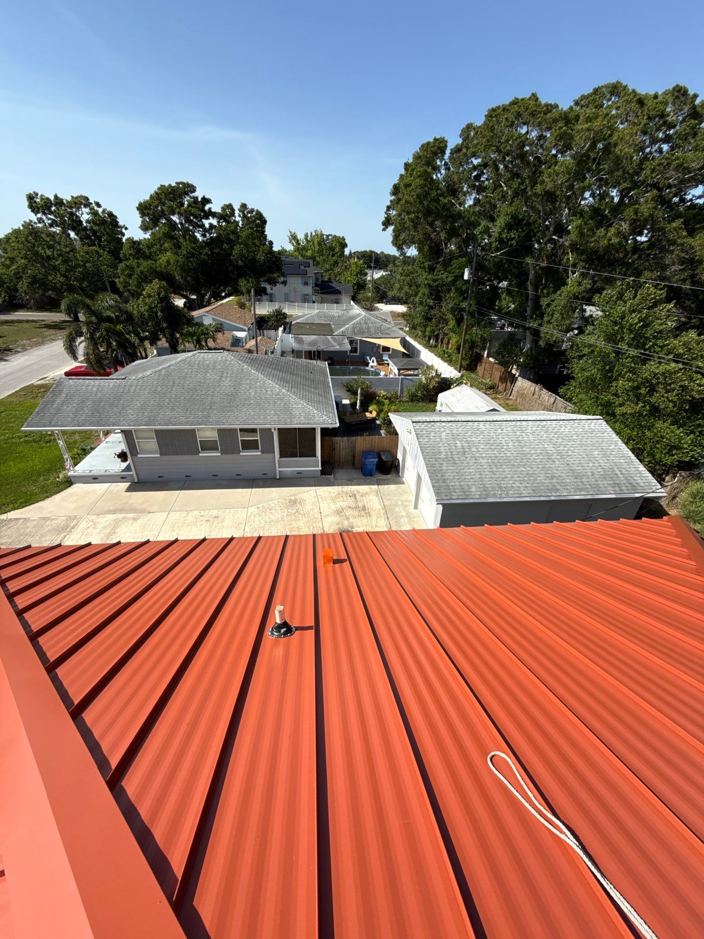 Project in St. Petersburg 33713 by Mitchell Roofing Company LLC 