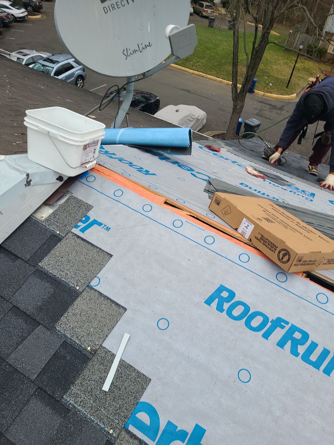 Falls Church: Residential Roof Replacement with CertainTeed Landmark Pro in Max Def Moire Black by RM Banning, Inc.