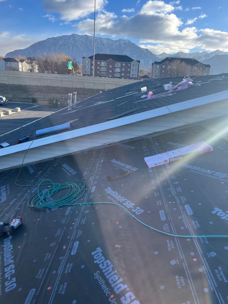 Commercial Roof Replacment In Orem Utah by ASAP Roofing & Exteriors