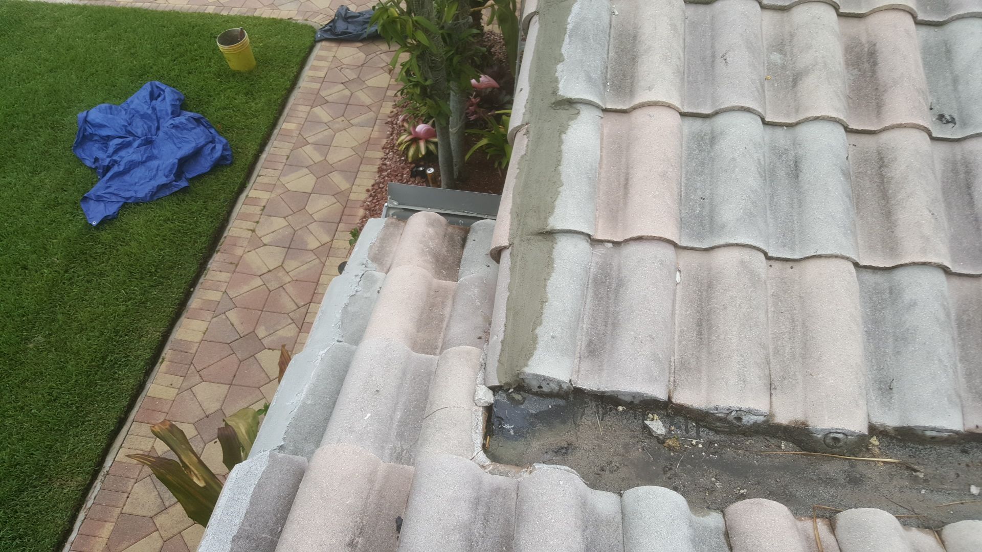 Concrete Tile Roof Repair using Concrete Roof Tile by Aastro Roofing