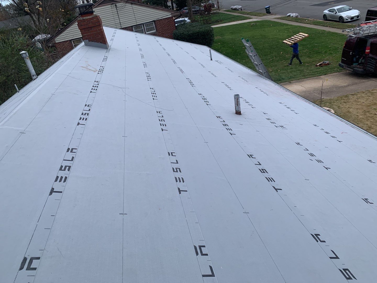 Tesla Solar Glass by American Home Contractors