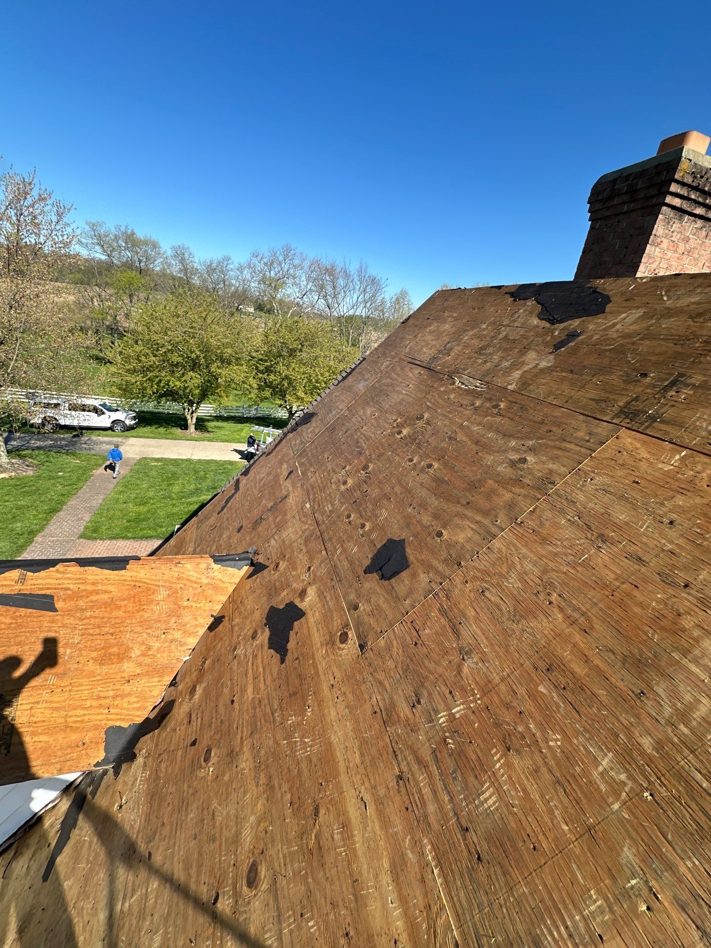 Residential Roofing Installation using Timberline HDZ Shingles - Barkwood by RoofX 