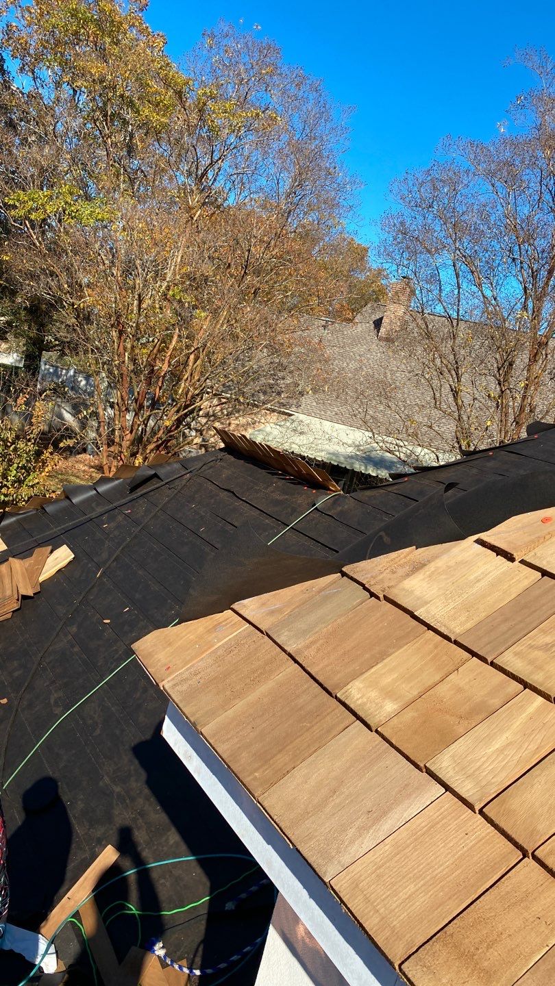 Residential Cedar Shake Roof Installation | Madison, MS by Watkins Construction & Roofing
