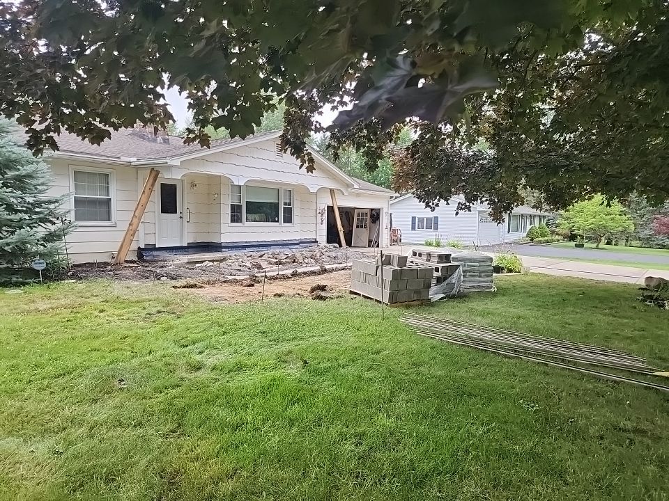Porch and Concrete by Ivy Lea Construction