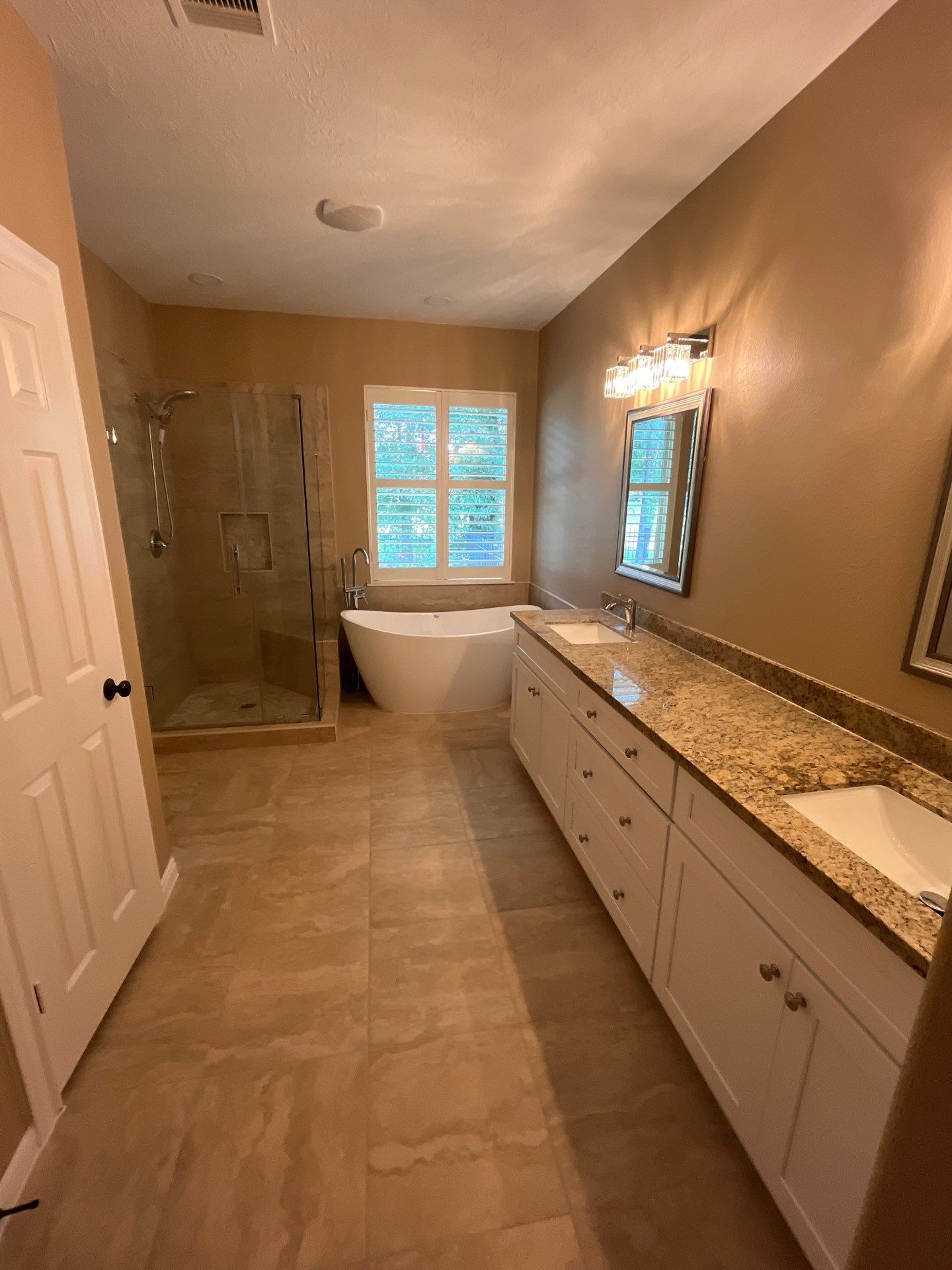 Bathroom Remodel using Water mitigation equipment by L&T General Contractors and Restoration INC