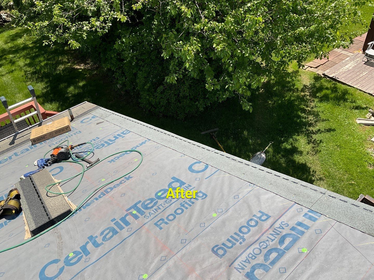 Residential Roofing Installation using CertainTeed Shingles by Alpha Design Services