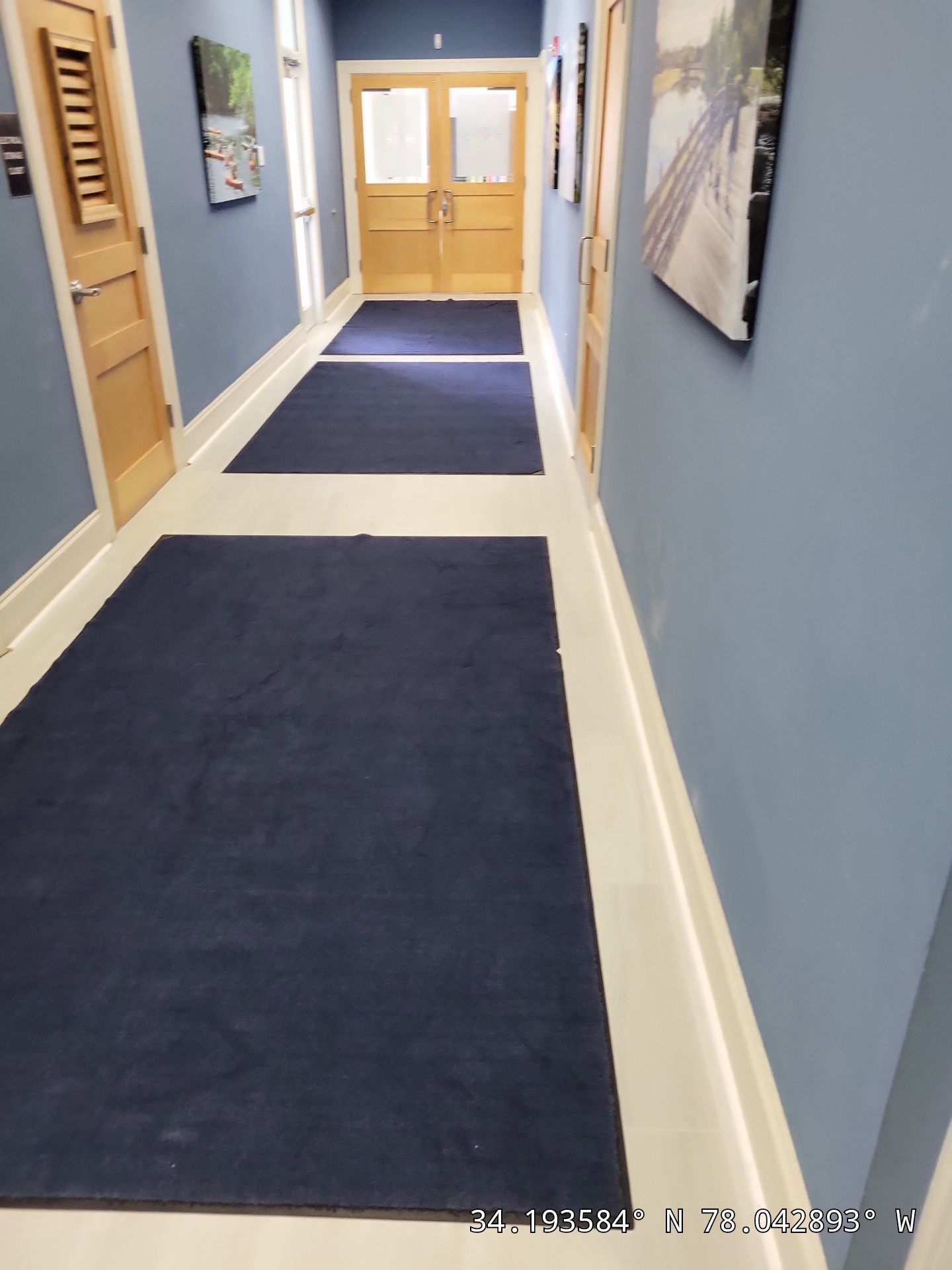 Commercial Fitness Center Flooring Installation & Cabinet Installation  by RGR Construction and Roofing, LLC