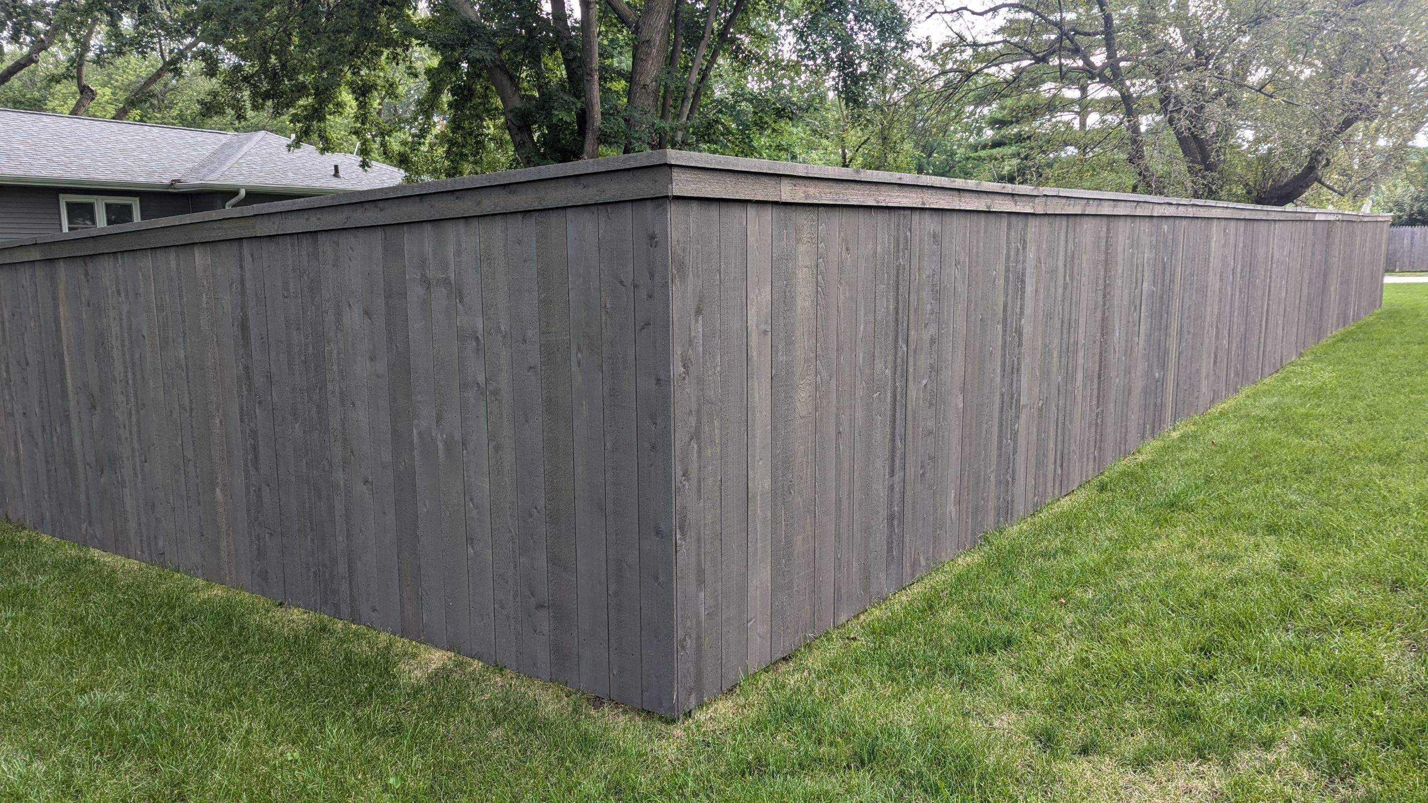 Project in Cedar Falls by Perfect Picket Fence and Stain