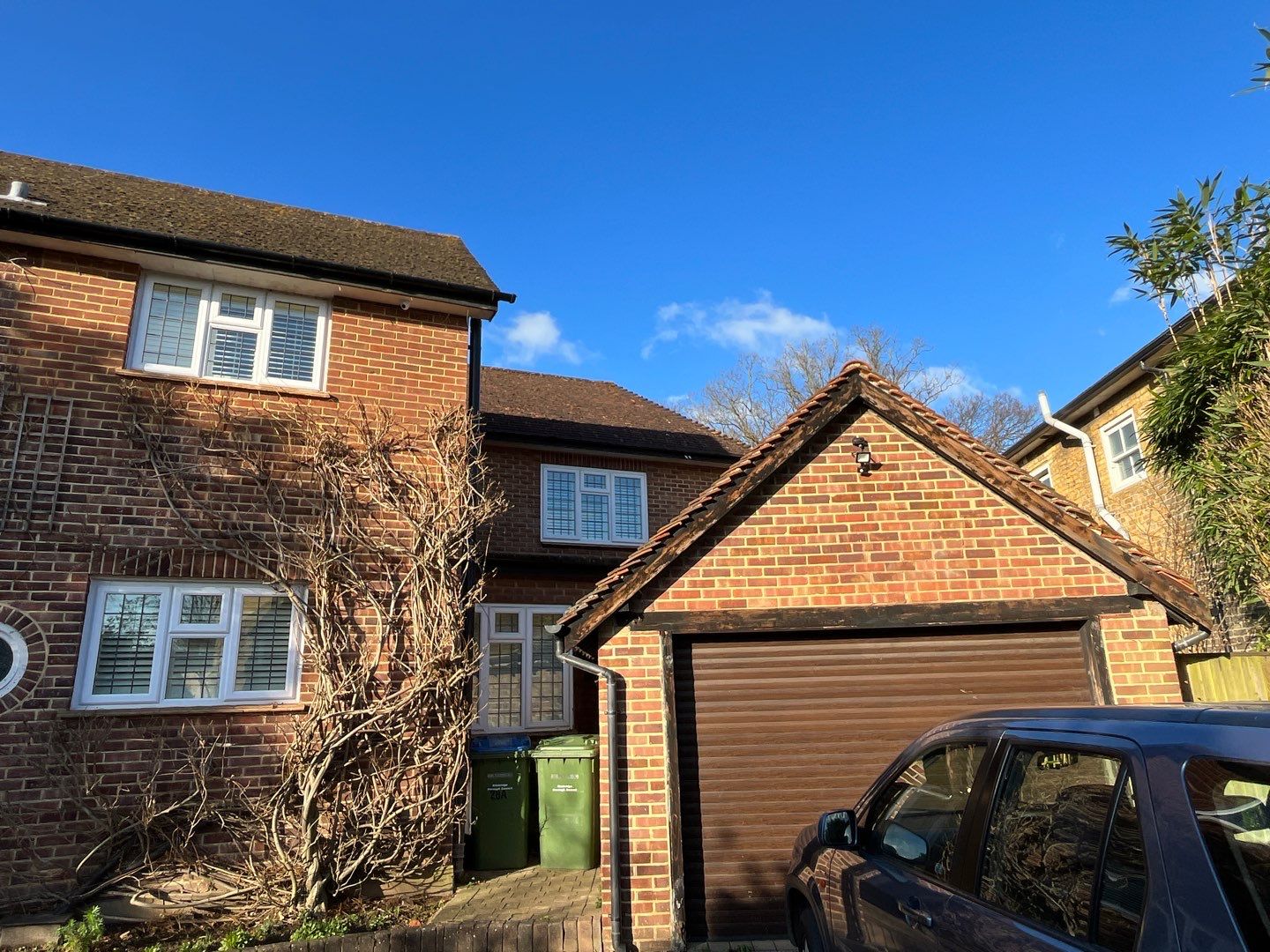 Roof Patio Driveway Clean using Mosmatic FSC and Biocide by Ges Exterior Cleaning ltd