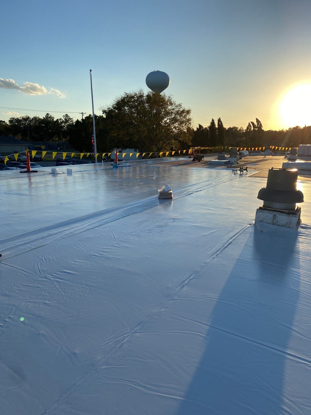 Polk County Jail - Roof Replacement by 1st Class Roofing, Inc.