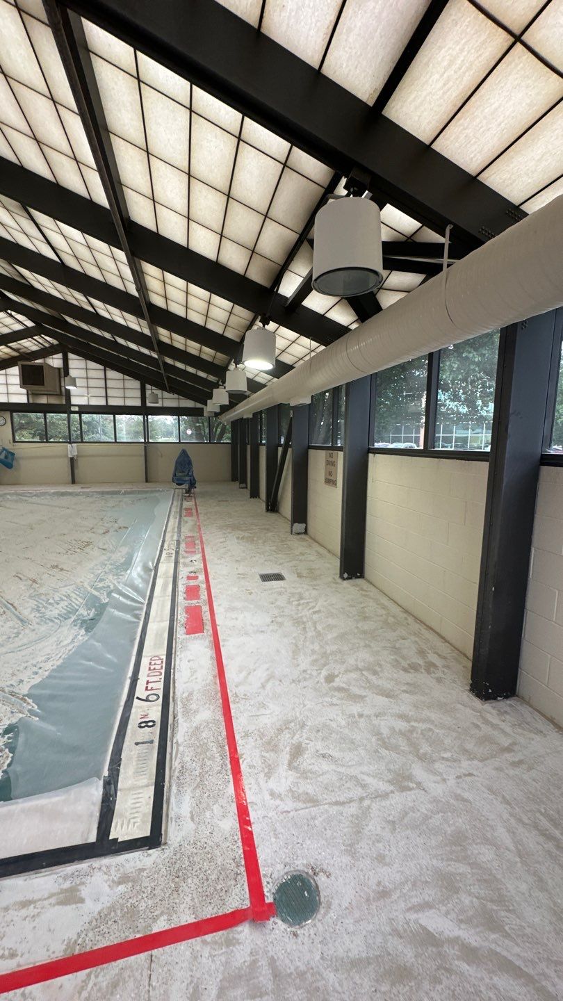 Hotel Pool Deck Project in Cranberry Township by Floors in a Day, Inc