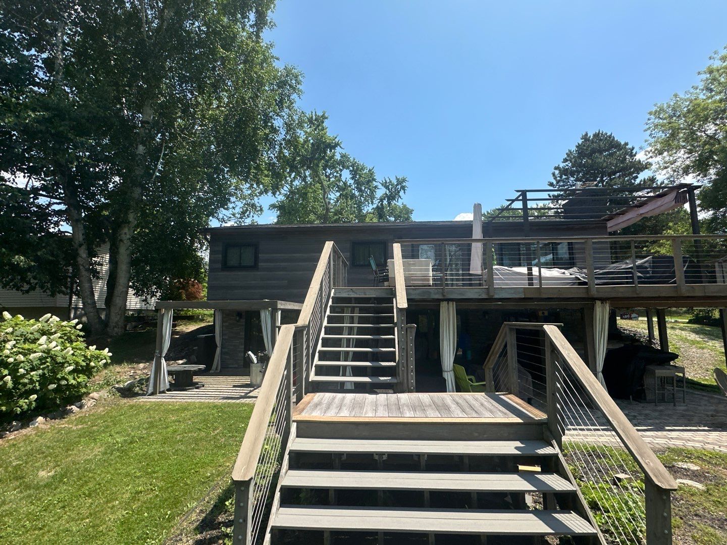 Siding Replacement using Alside Gray Oak by 180 Contractors