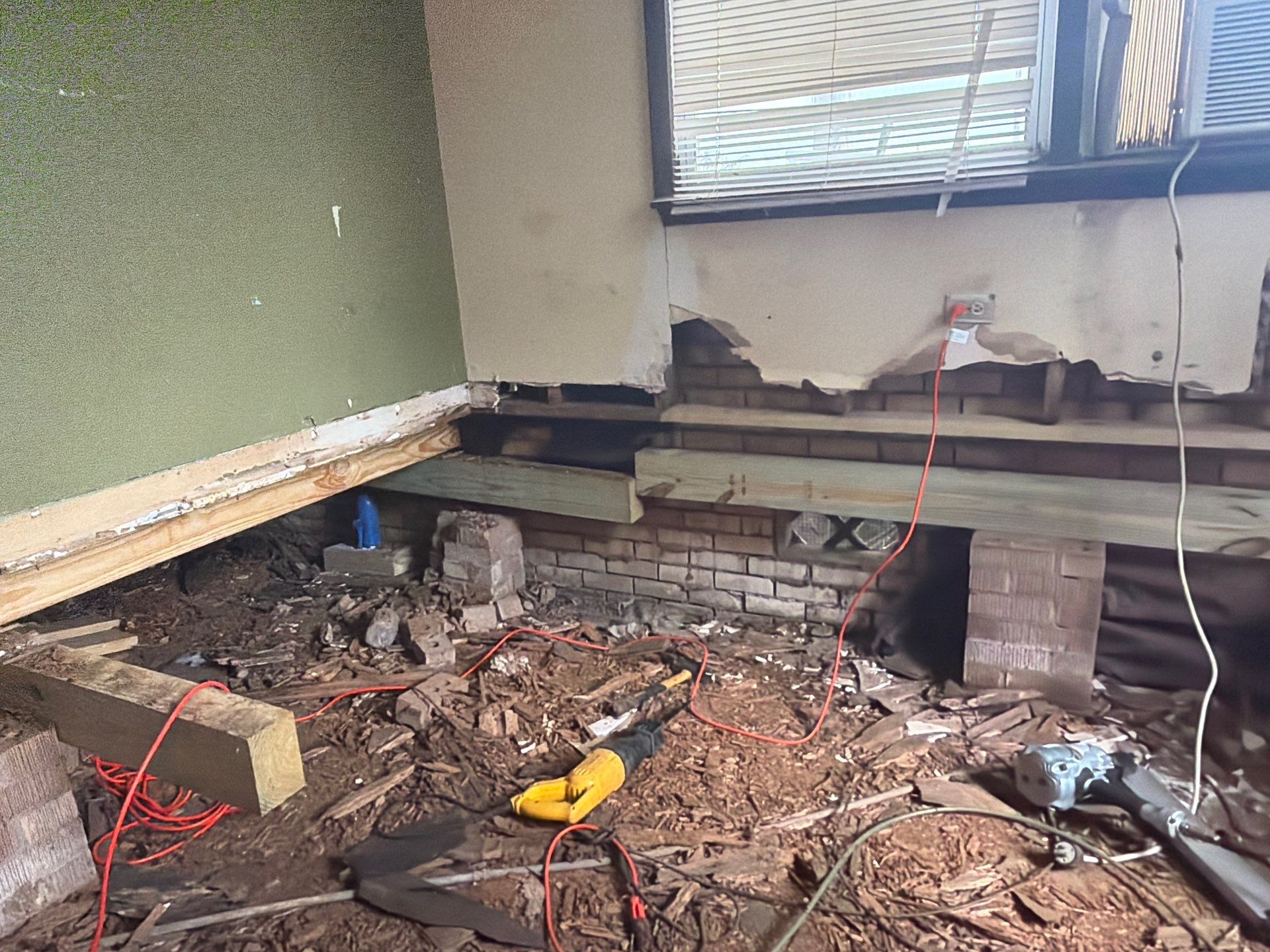 Replace Home floor and foundation rotted out - Crocket Texas by Harden Enterprise Services LLC