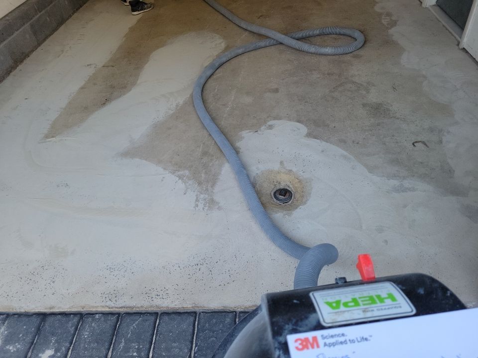1-Car Penntek Garage Floor in Orbit by Spectrum Painting, LLC